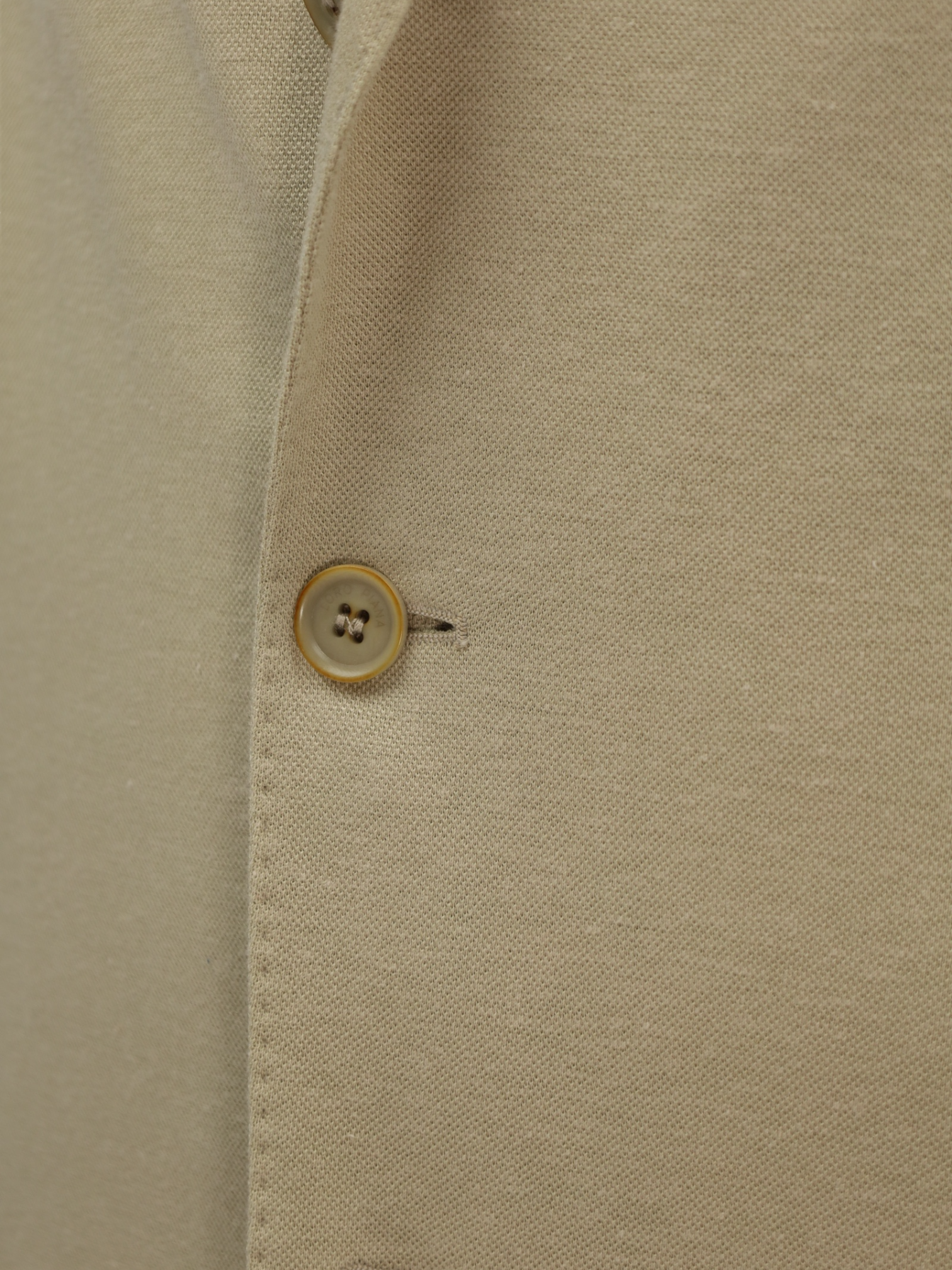 Loro Piana Sand Cotton, Silk & Linen Unconstructed Knitted Jacket
