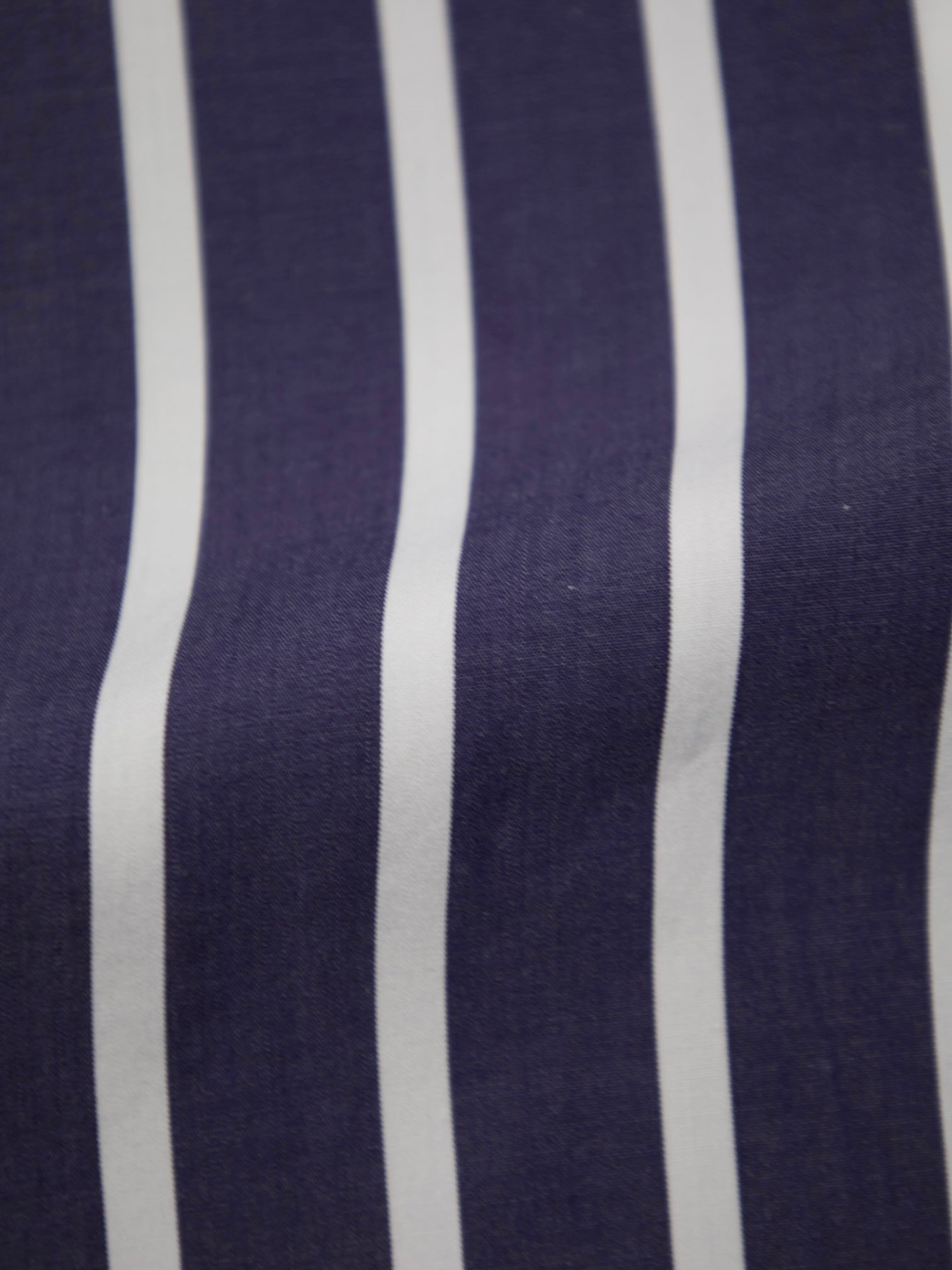 Brunello Cucinelli Navy Bengal Stripe Button-Down Shirt