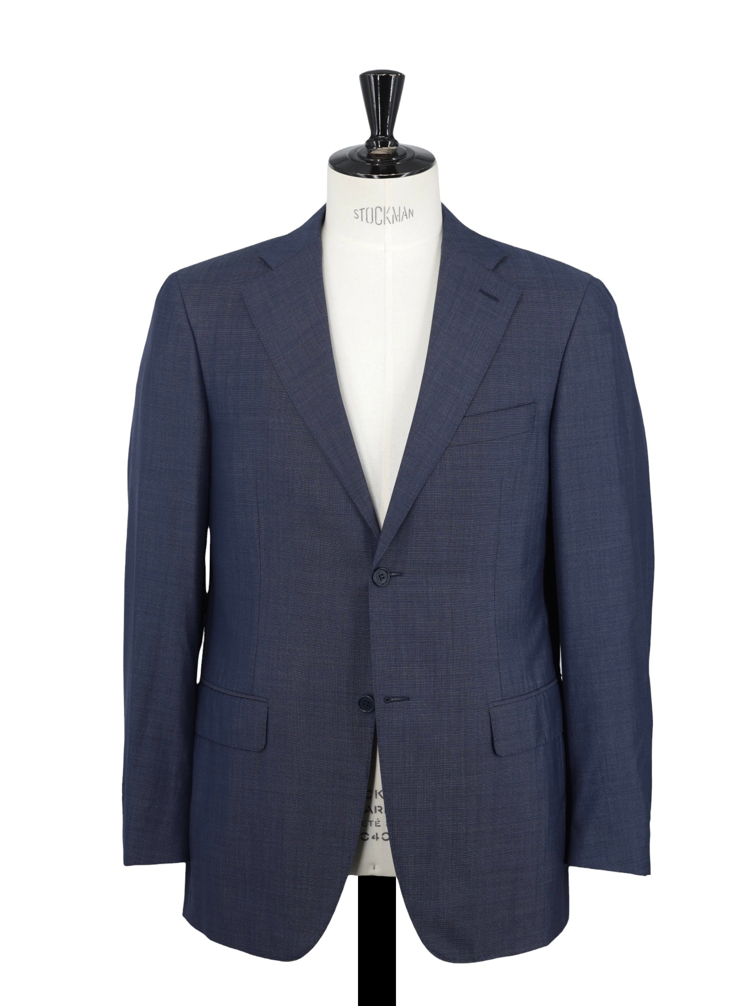 Canali Celestial Blue Wool & Silk Pinpoint Summer-Chique Suit