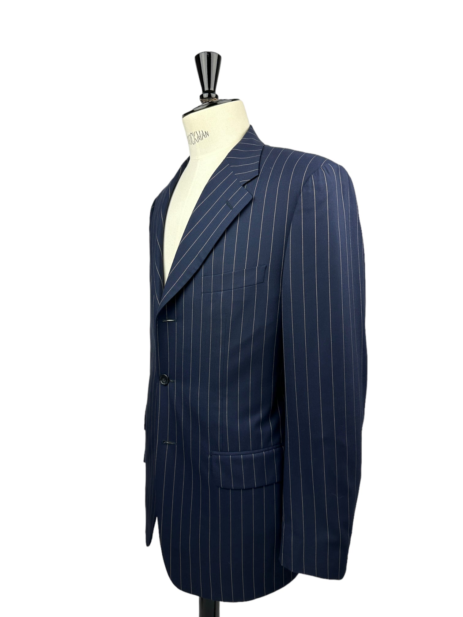 Corneliani Blue Super 150's Pinstripe Suit