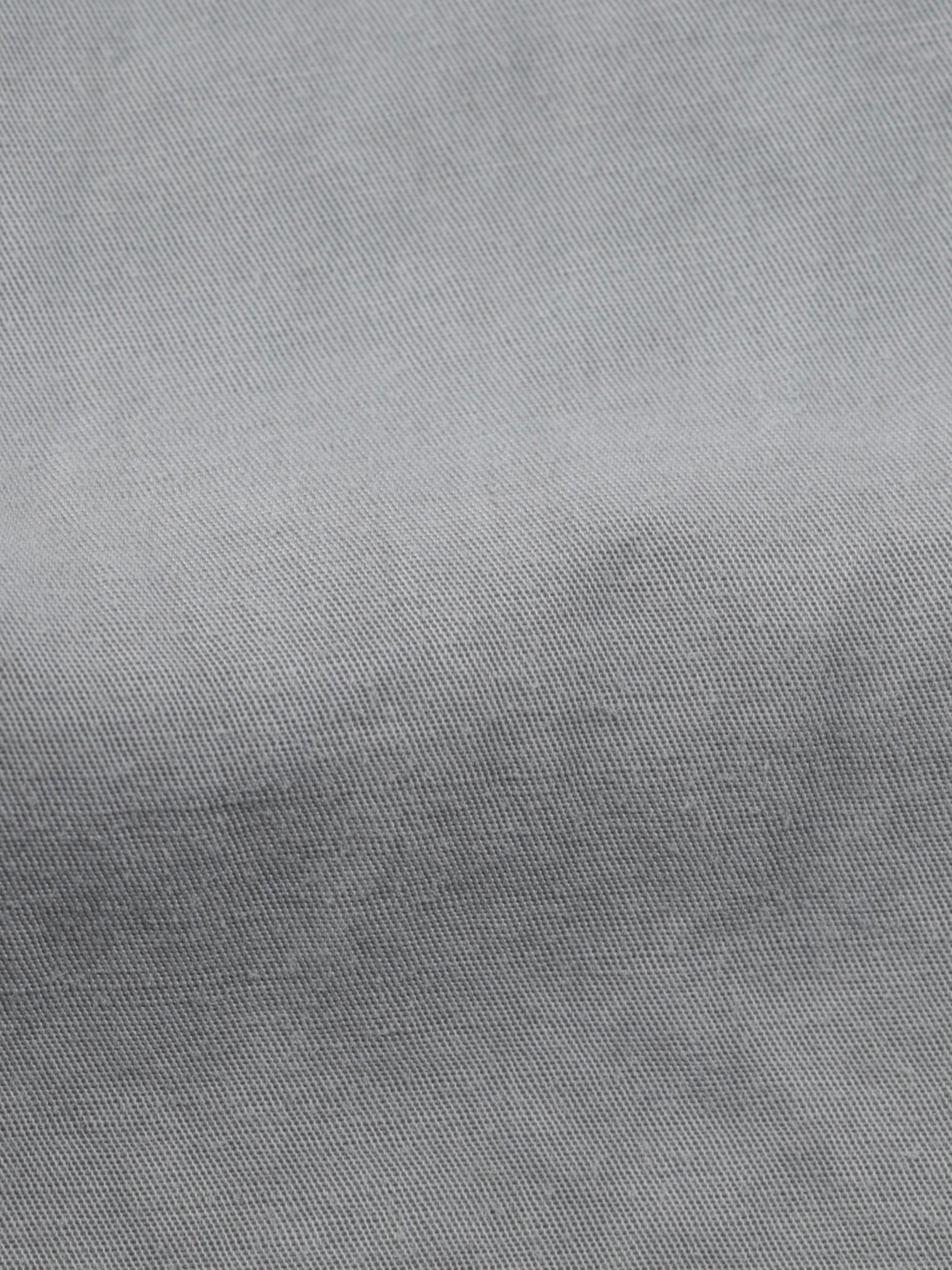 Berwich Light Grey Lyocell & Linen Drawstring Trousers