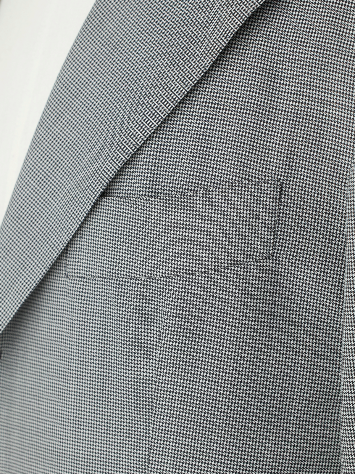 Orazio Luciano Black & Grey Fine-Wool Puppytooth Suit