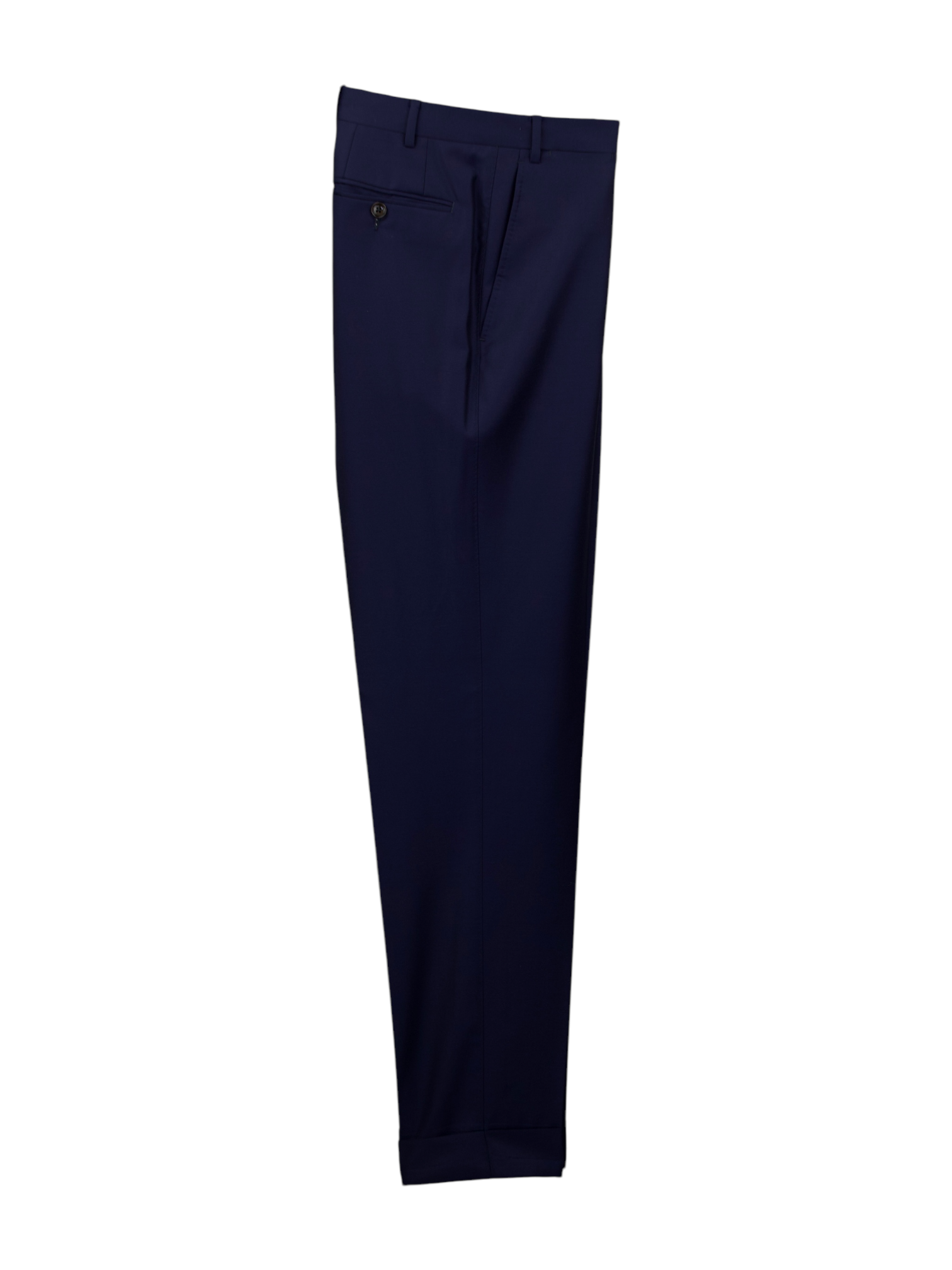 Canali Bright-Blue Super 150's Twill Suit + Extra Trousers