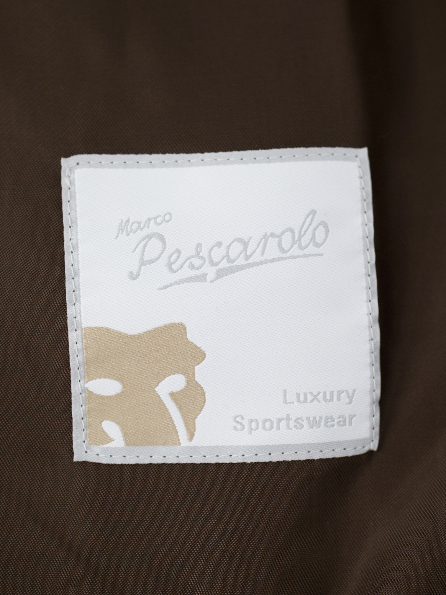 Marco Pescarolo Brown Wool & Cashmere Prince of Wales Blouson Jacket