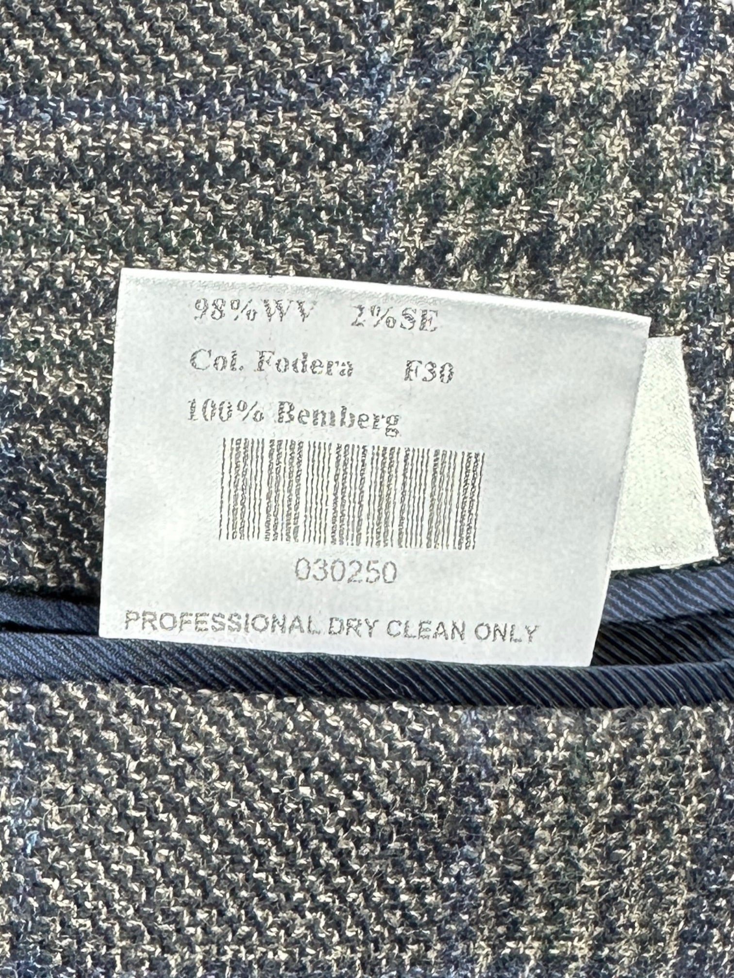 Orazio Luciano Brown Glenplaid Jacket