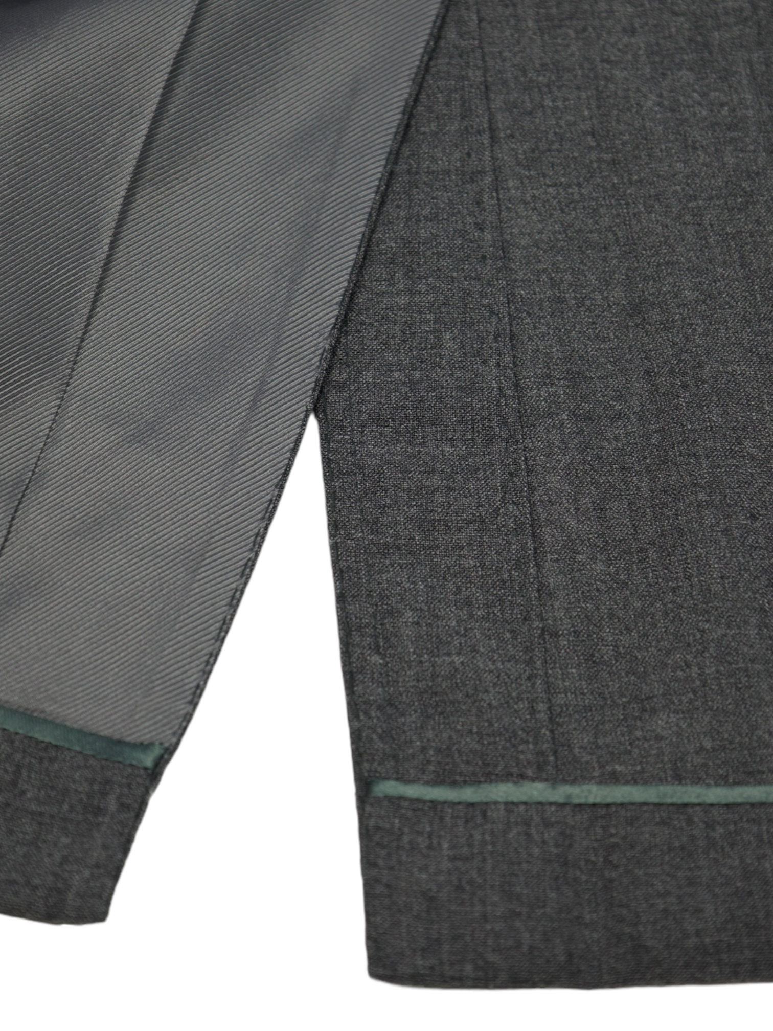 Cesare Attolini Grey Worsted Woollen Suit