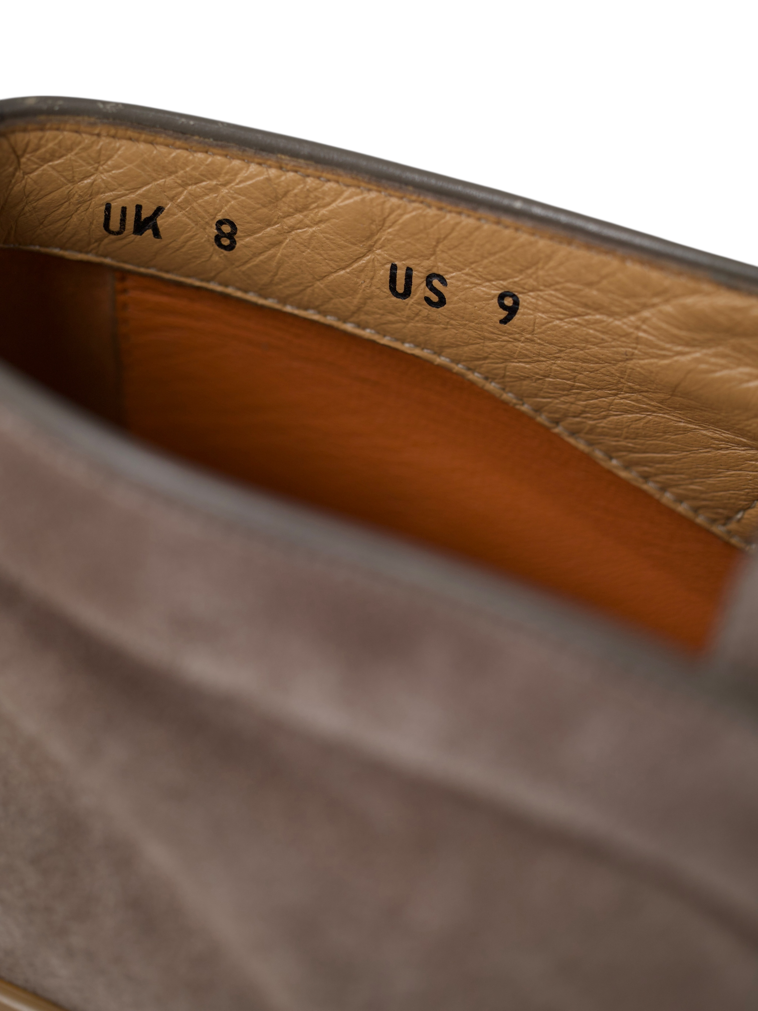 Santoni Light Grey Suede Yalta Desert Boots
