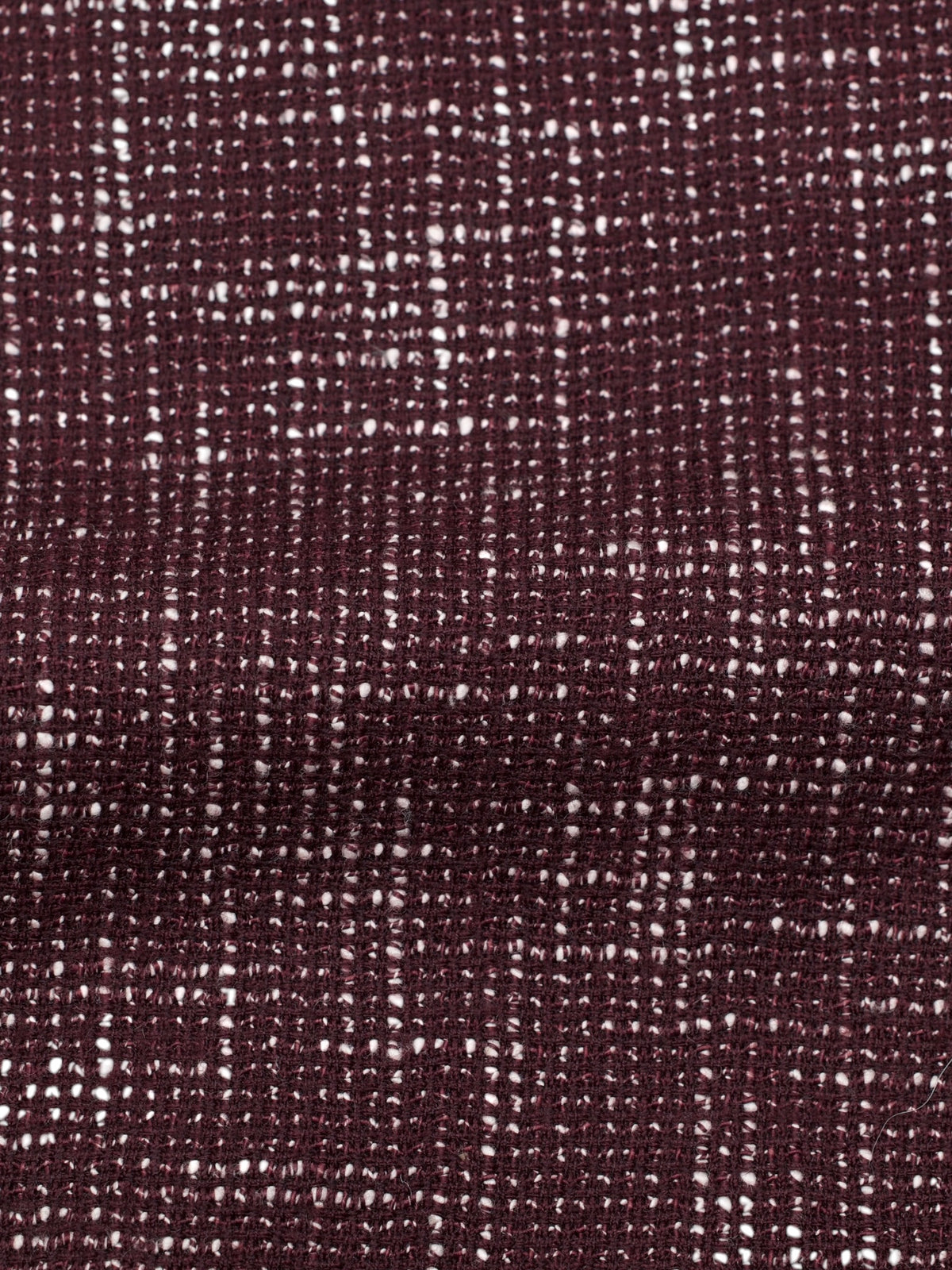 Corneliani Oxblood & White Speckled Wool, Cotton & Stretch "Gate" Jacket