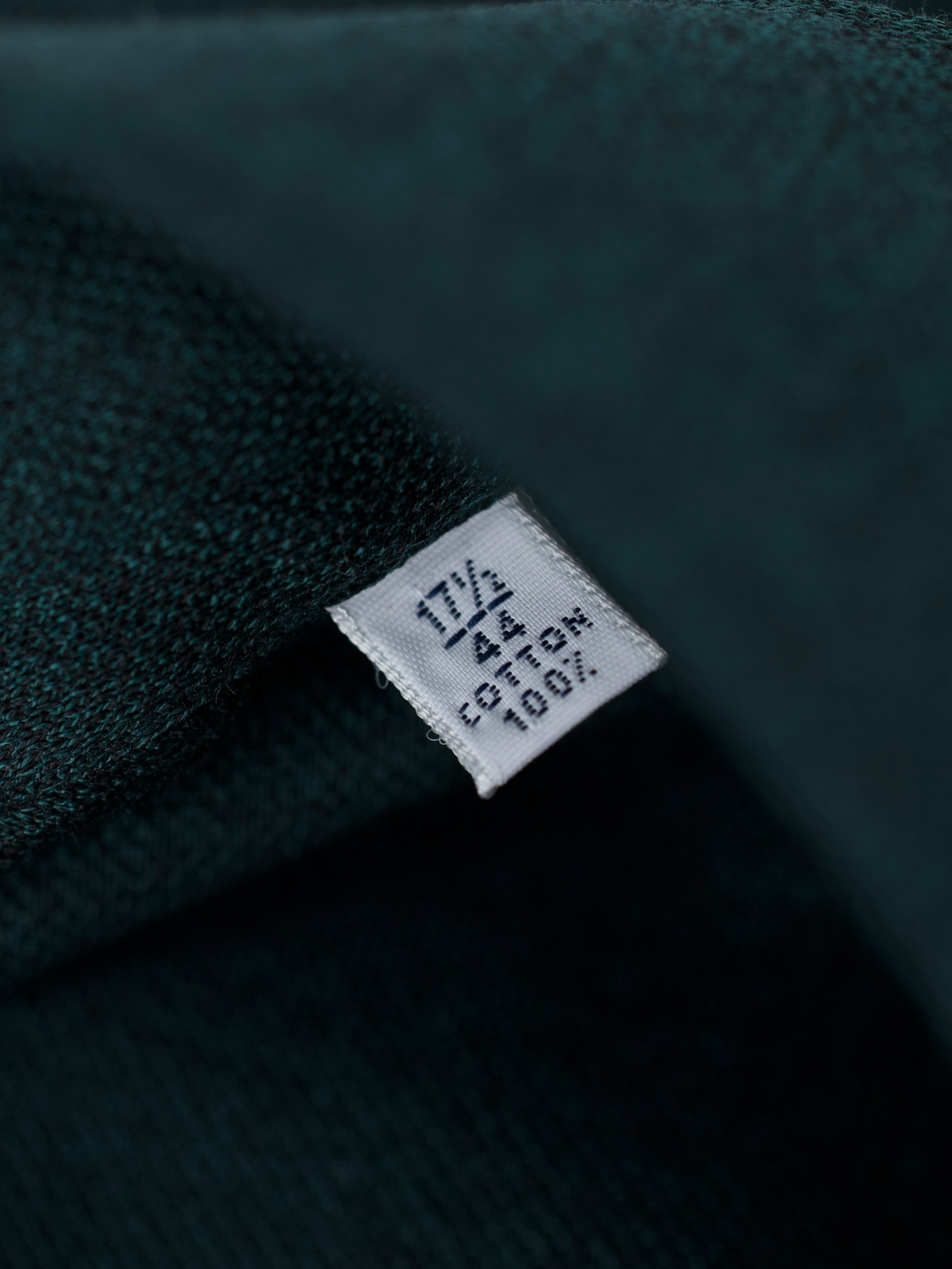 Fray Forest Green Piqué-Cotton Button Down Collar Shirt