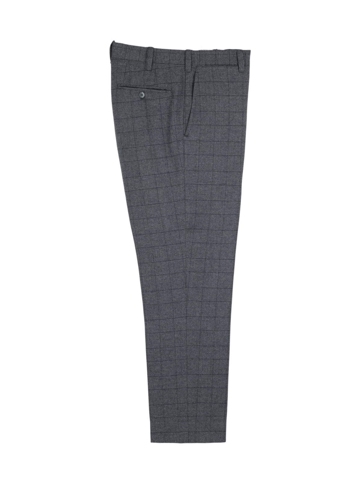Orazio Luciano Warm Grey Wool & Cashmere Flannel Prince of Wales Suit