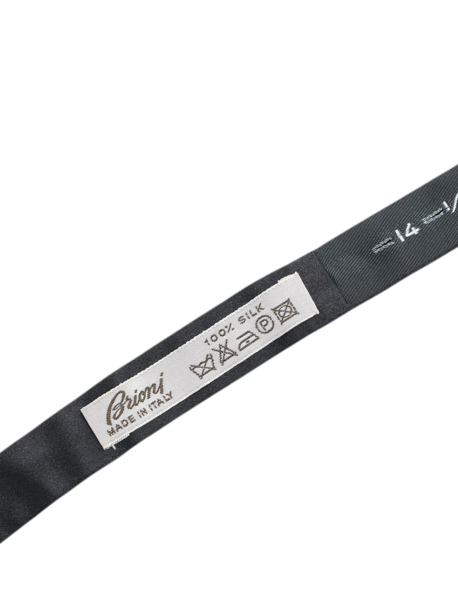 Brioni Black Silk Classic Bowtie