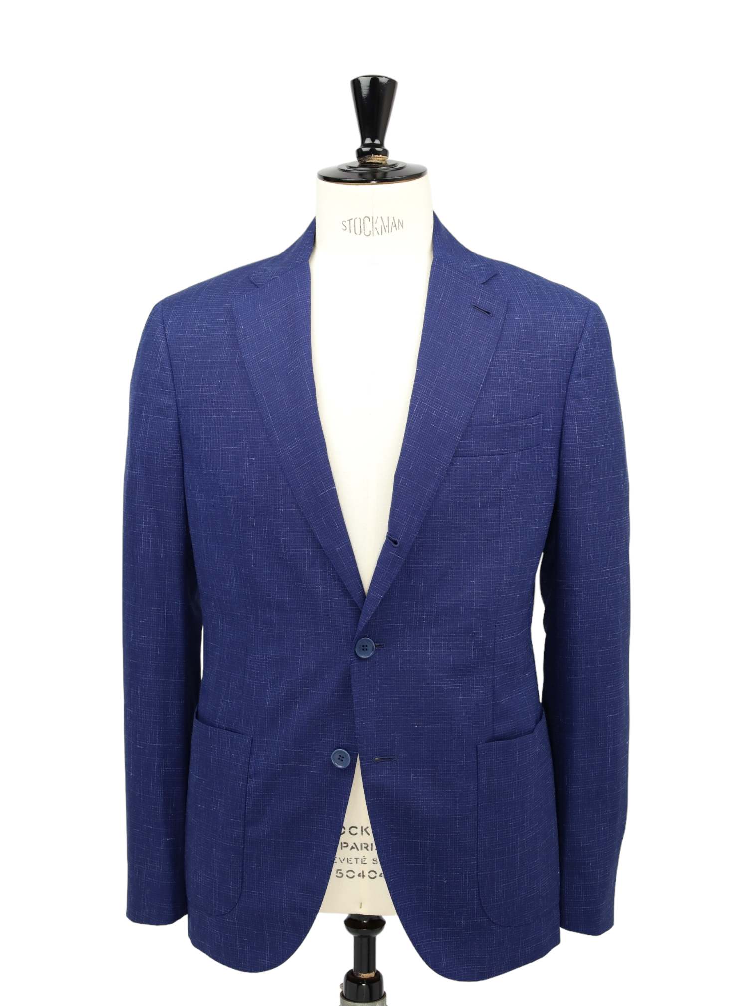 Loro Piana Neapolitan Blue Wool, Linen & Silk “Sports” Suit