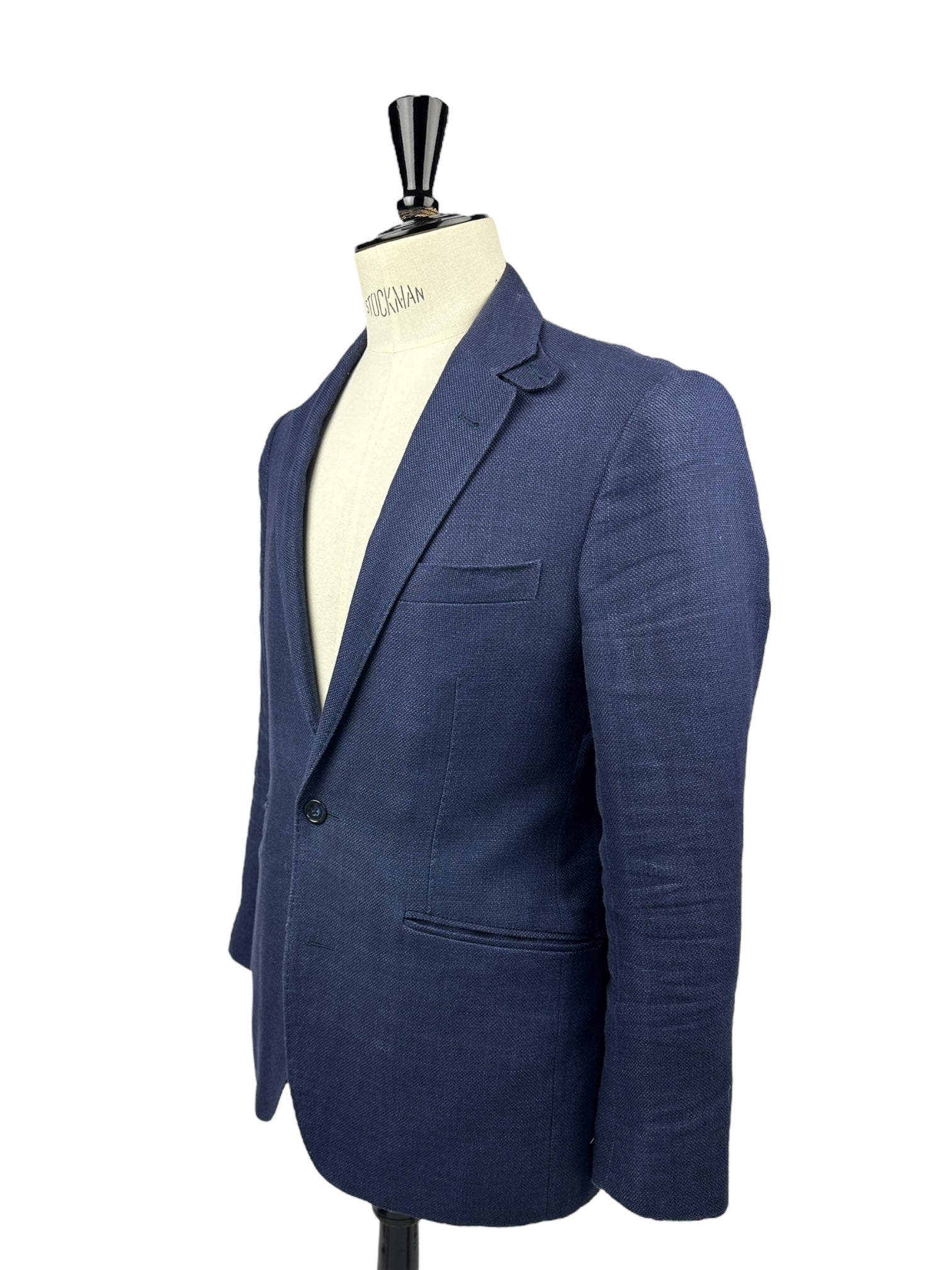 Corneliani ID Blue Linen Vespa Jacket