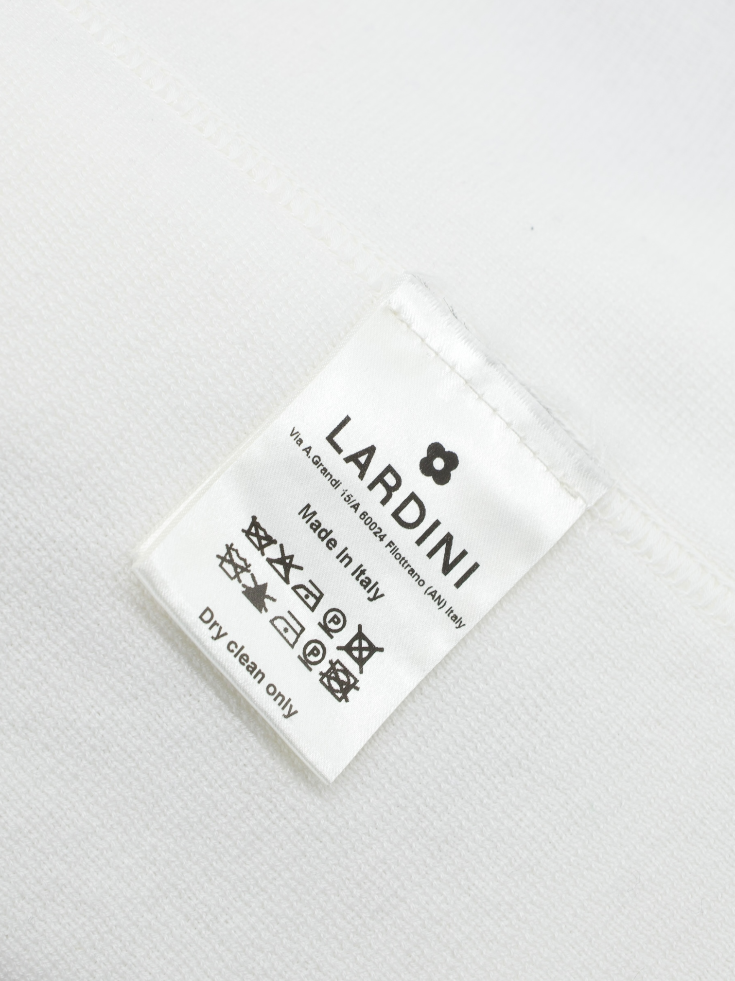 Lardini White Jersey-Knitted Cotton Overshirt