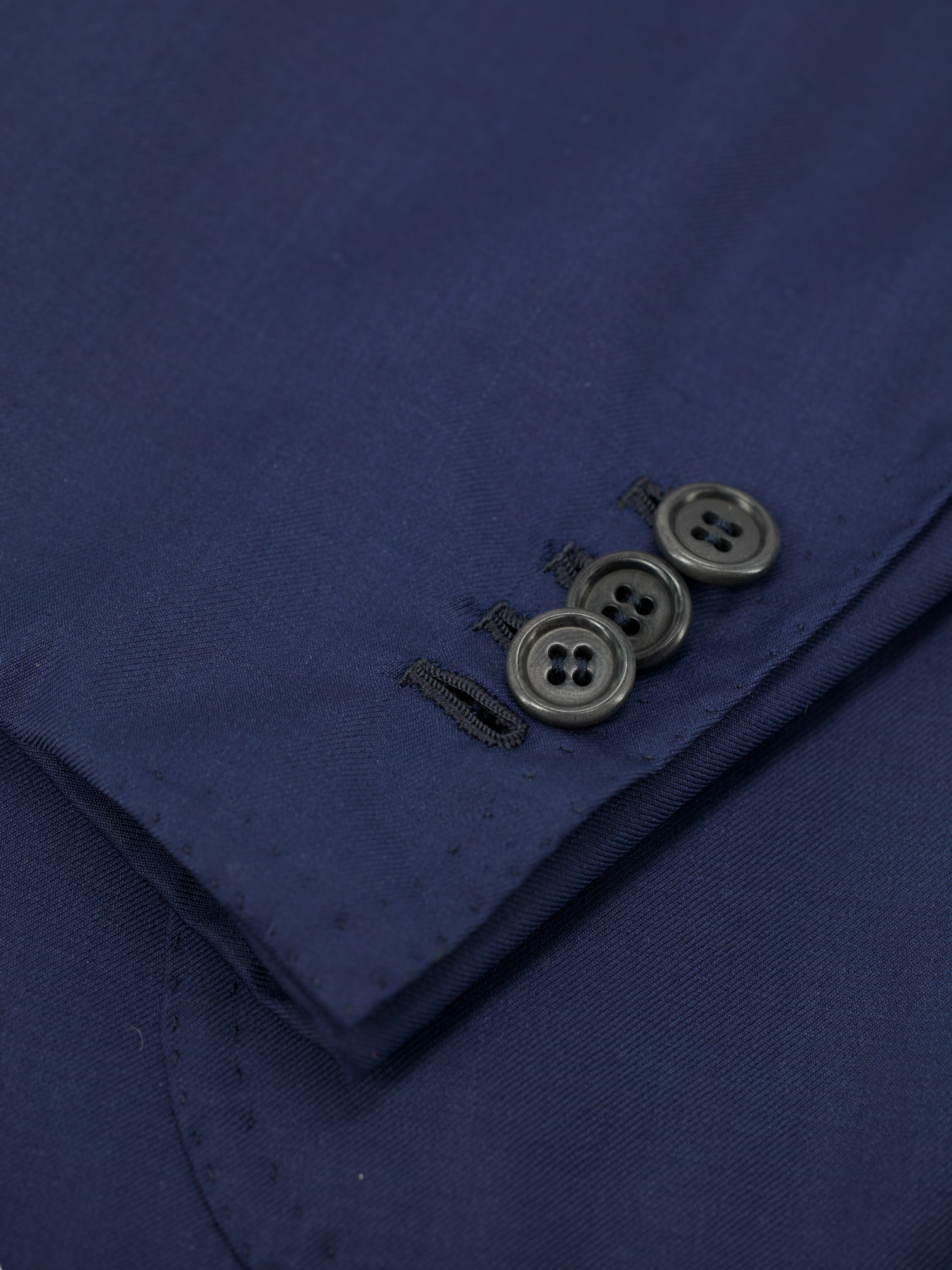 Orazio Luciano Bright Blue Wool Twill Jacket