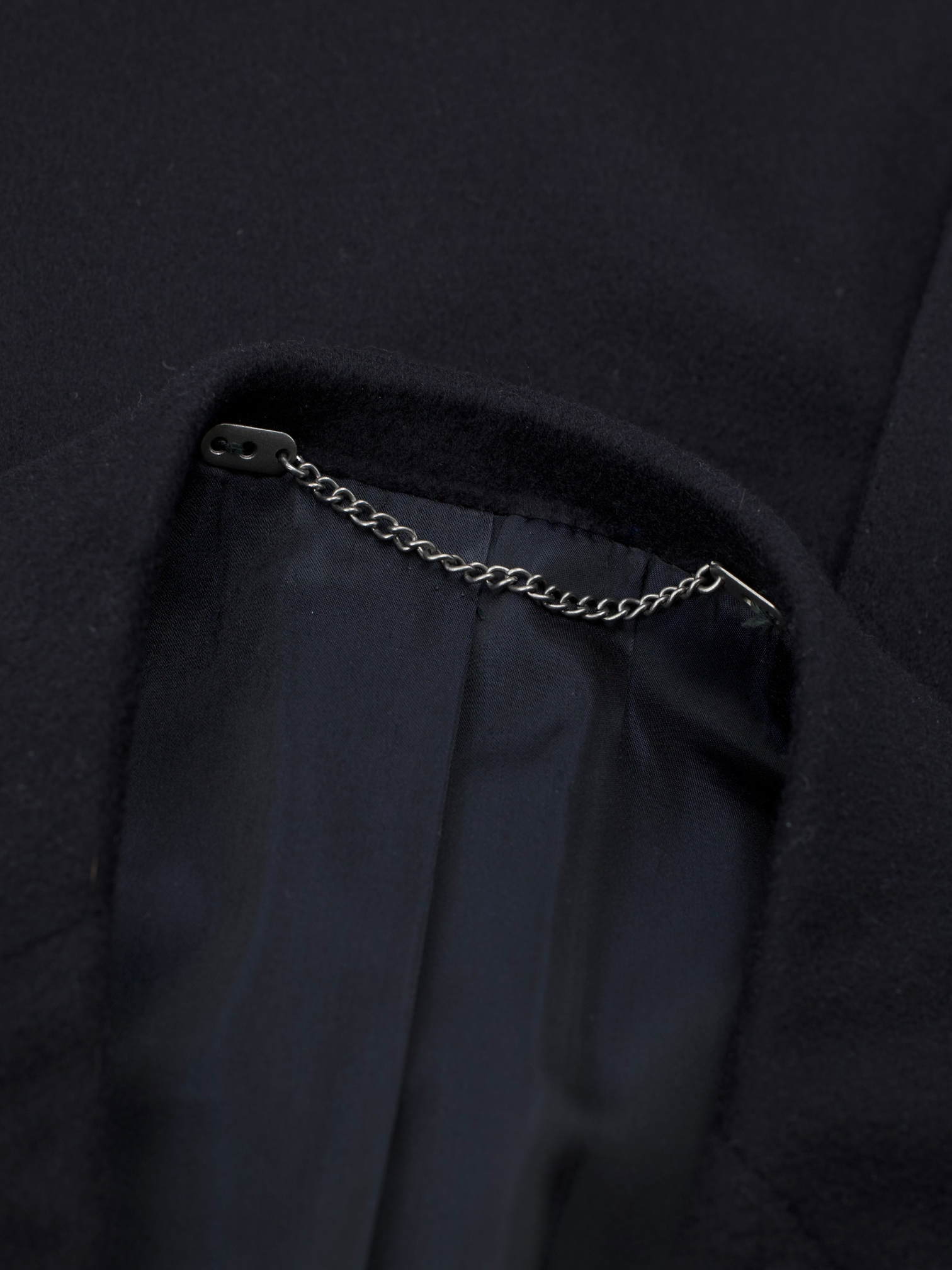 Cesare Attolini Navy Pure Cashmere Timeless Neapolitan Overcoat