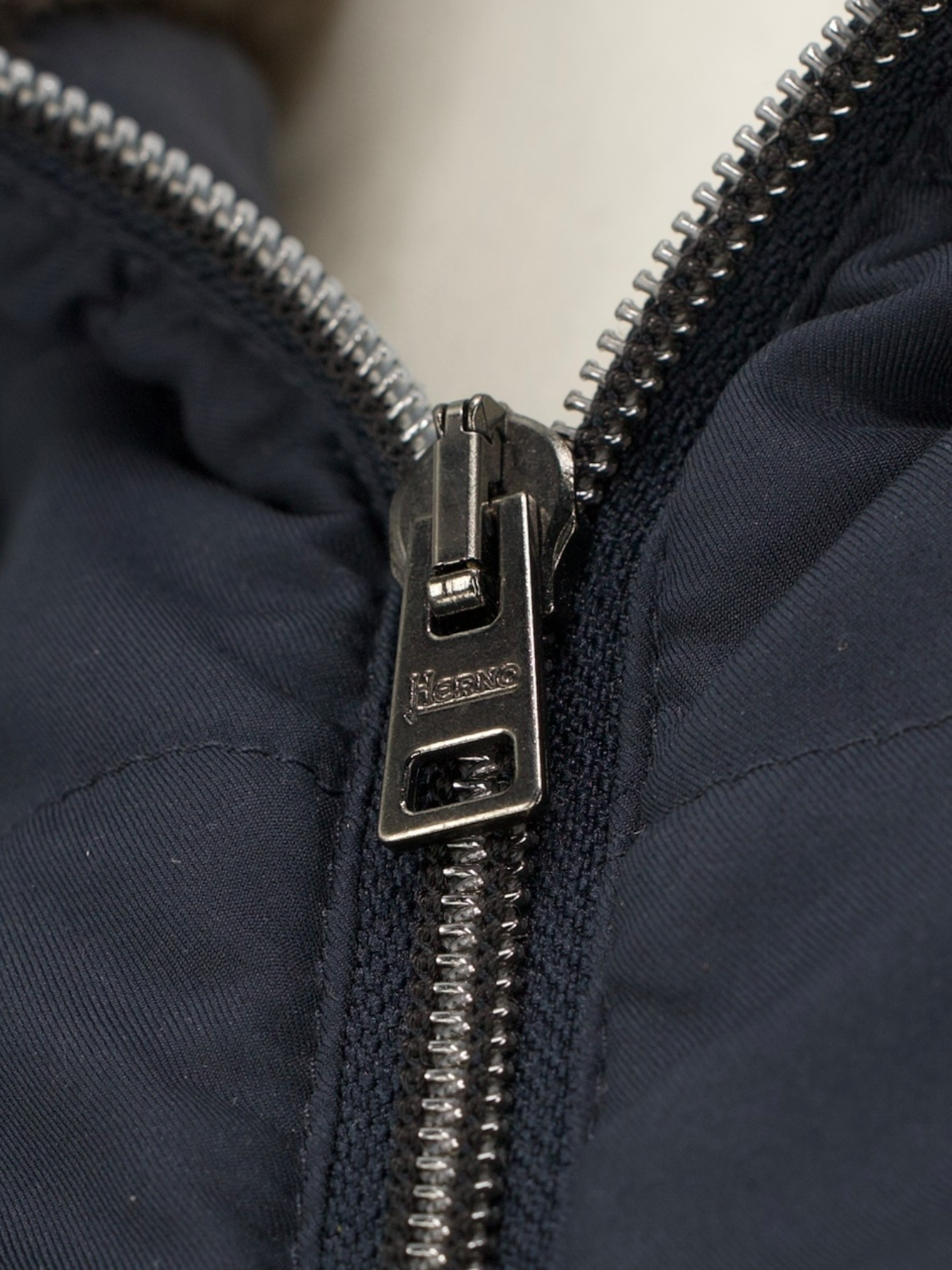 Herno Navy Polar-Tech Padded Winter Jacket