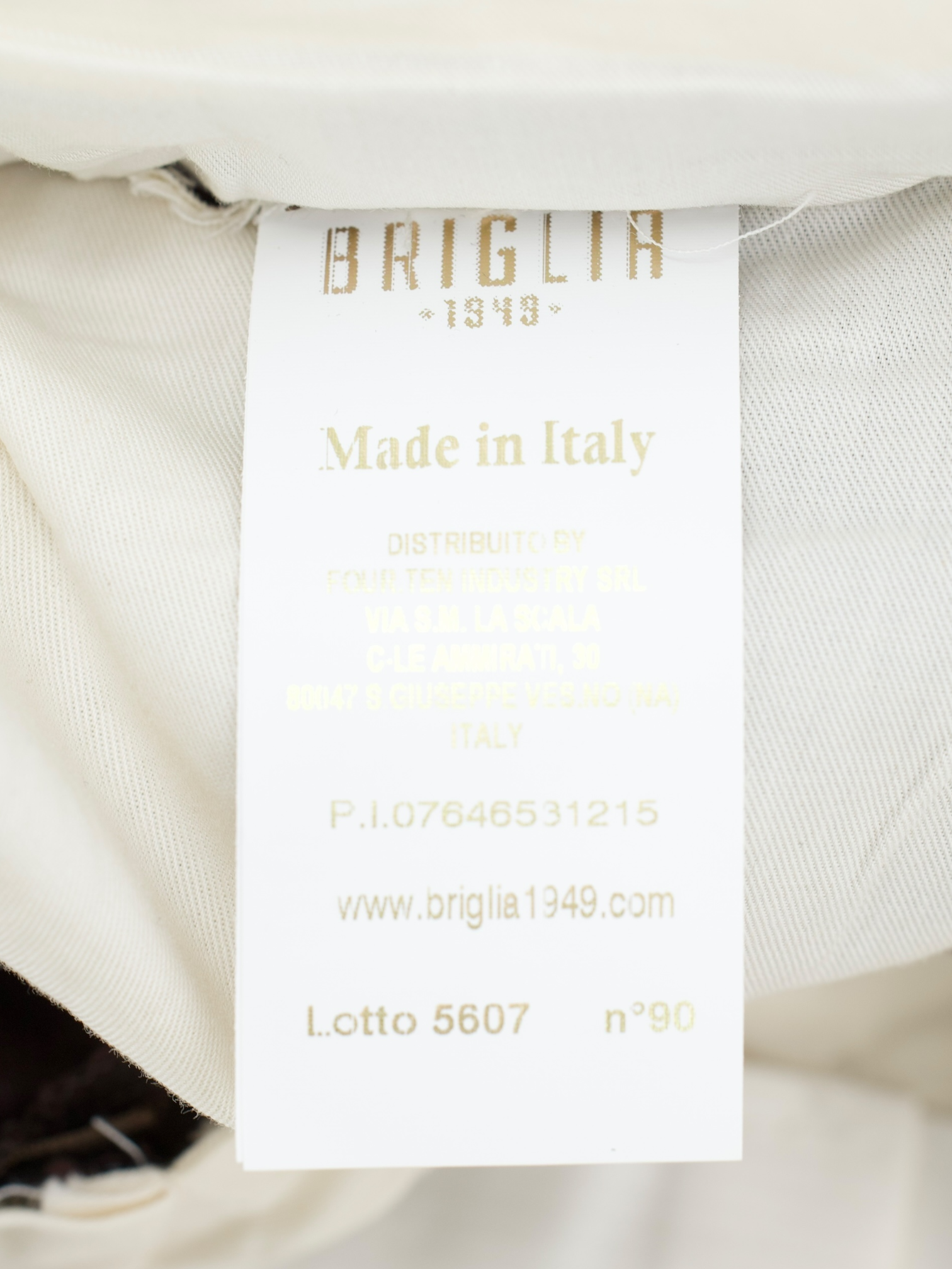 Briglia Chocolate Brown Pure-Linen Double Pleated Sartorial Shorts