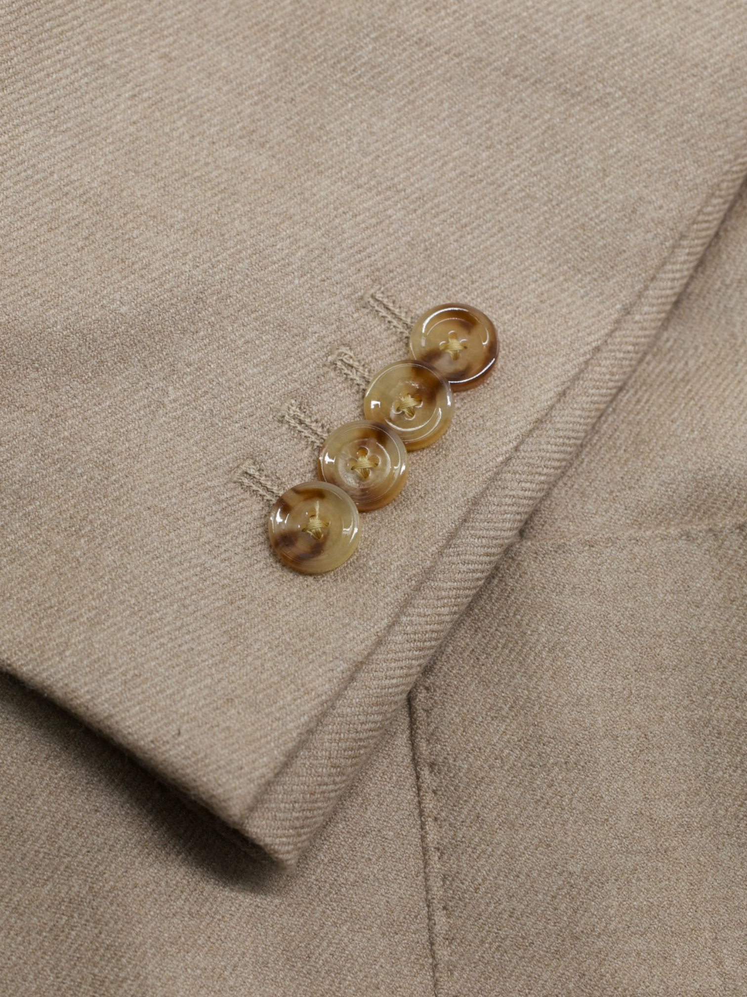 Lardini Light Brown Pure Cashmere-Award Twill Jacket
