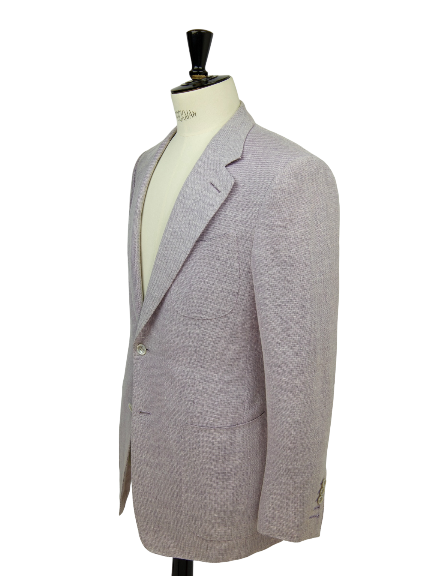 Tom Ford Light Purple Linen, Wool & Mulberry Silk Windsor Blazer