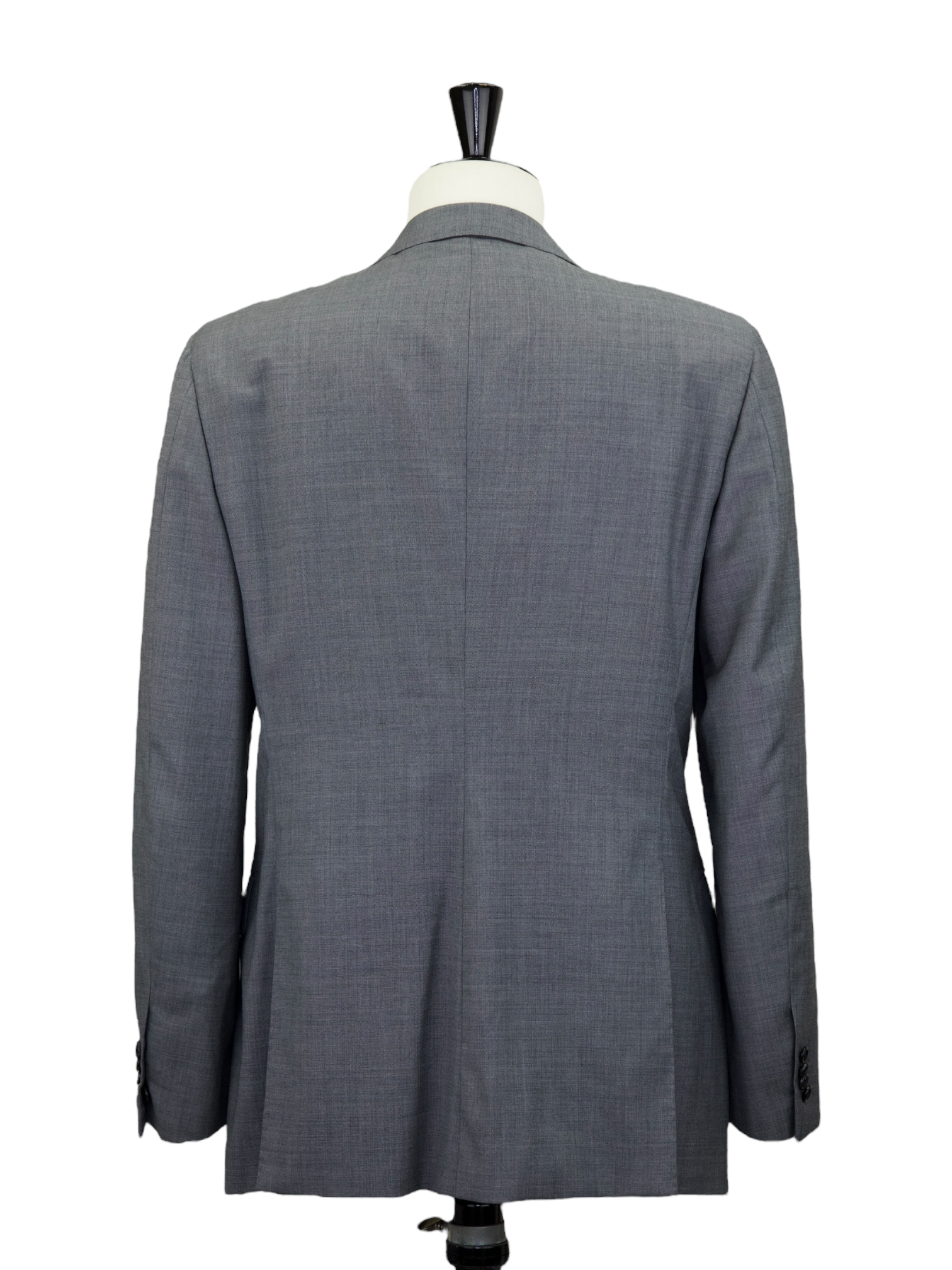 Caruso Light Grey Super 150’s Wool Sharkskin Suit