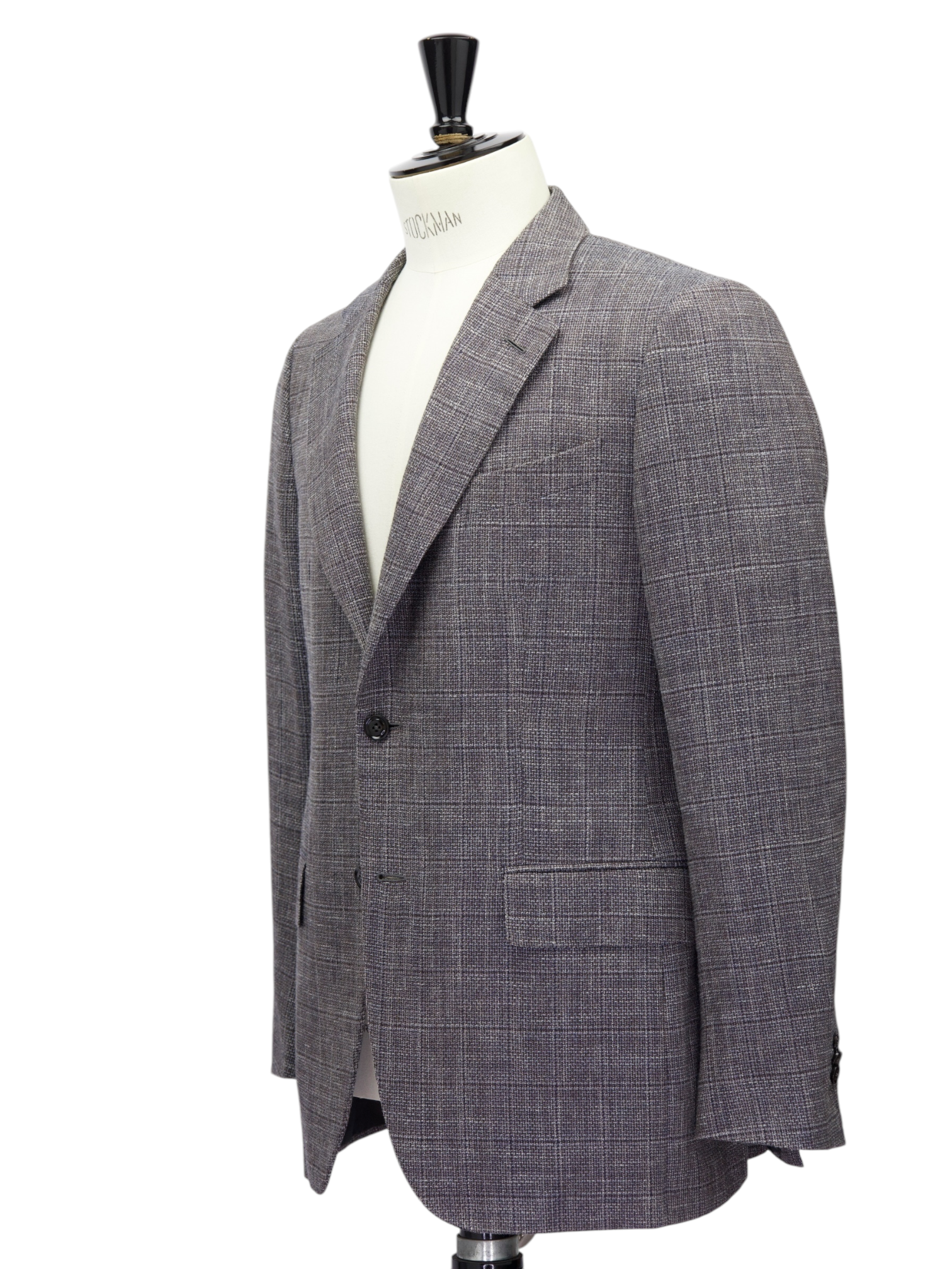 Ermenegildo Zegna Light Brown Wool, Silk & Linen Couture Jacket