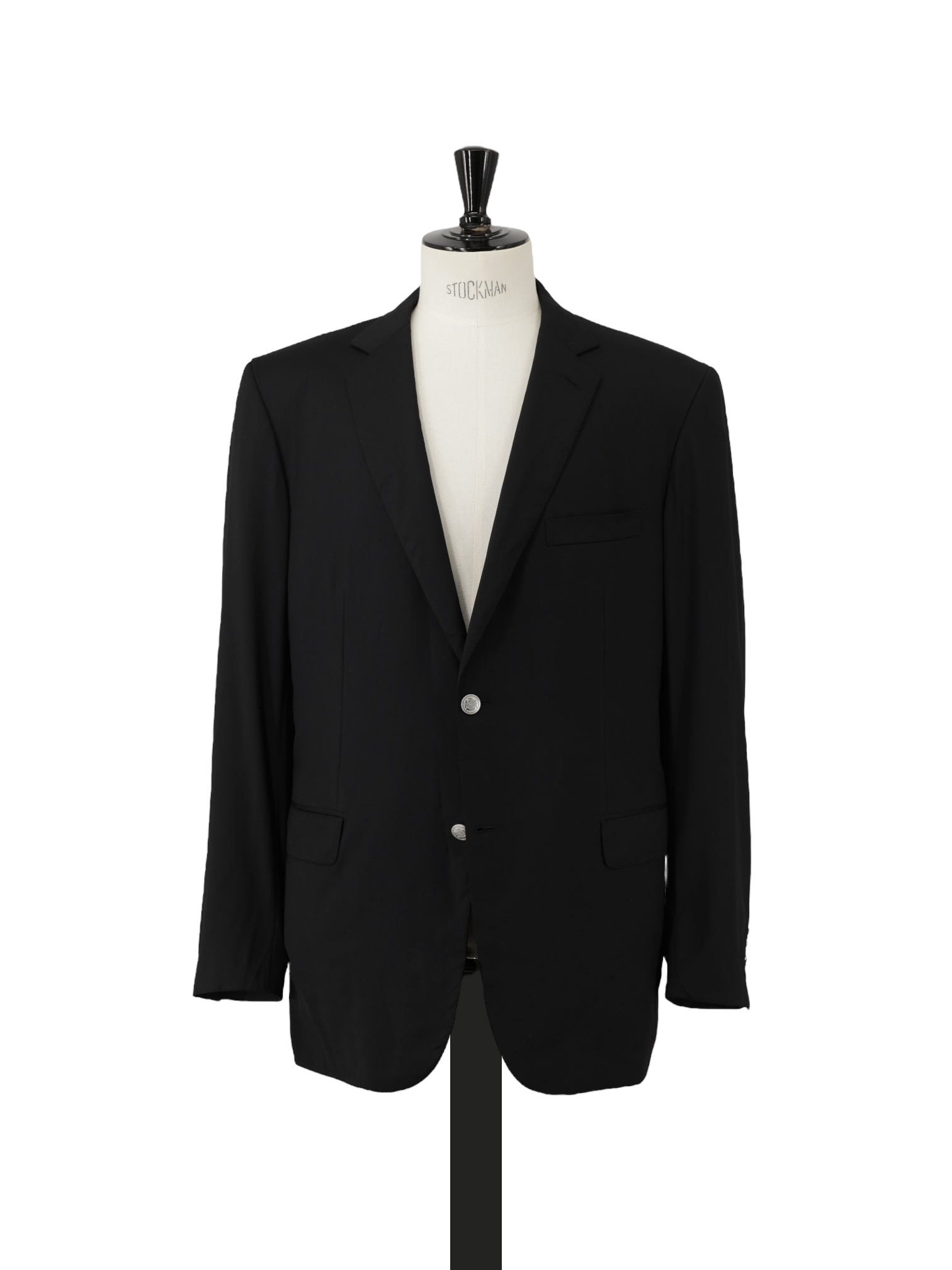Brioni Black Wool & Metal Buttons Colosseo Blazer Jacket