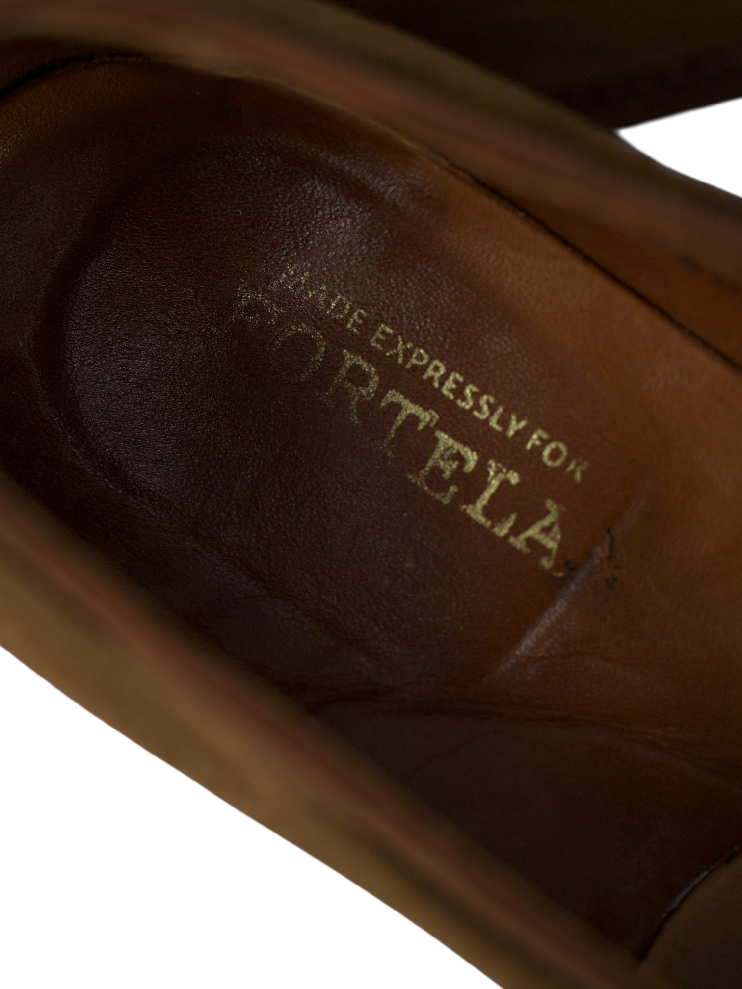Alden x Fortela Nut Brown Suede Tassel Loafer