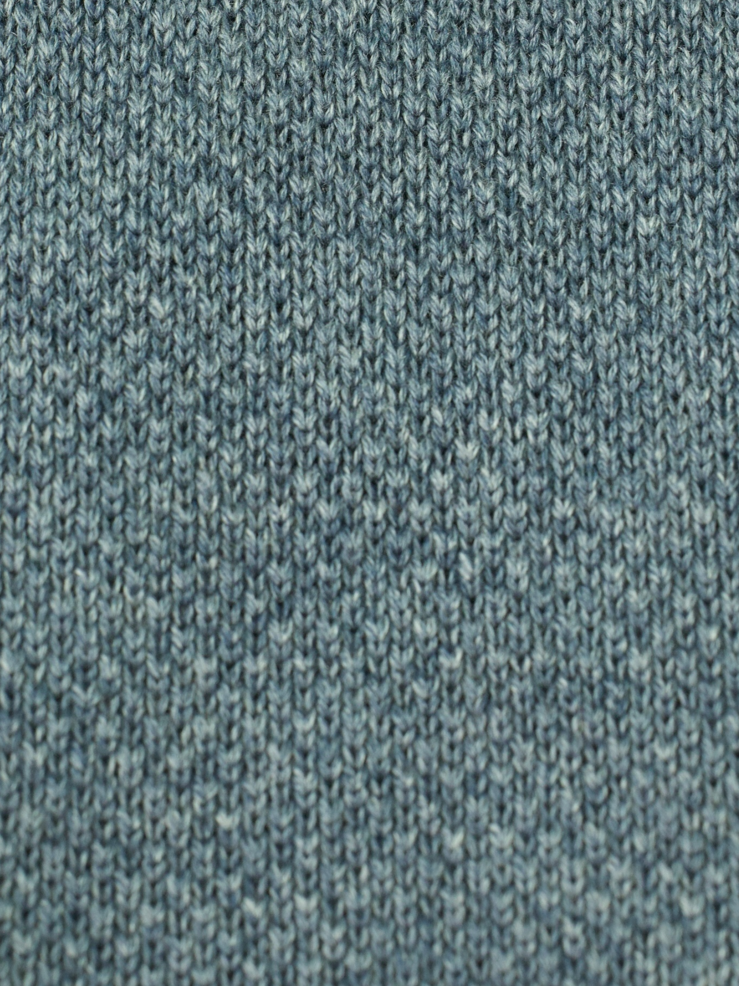 Loro Piana Steel Blue Cashmere & Silk Knitted Tie