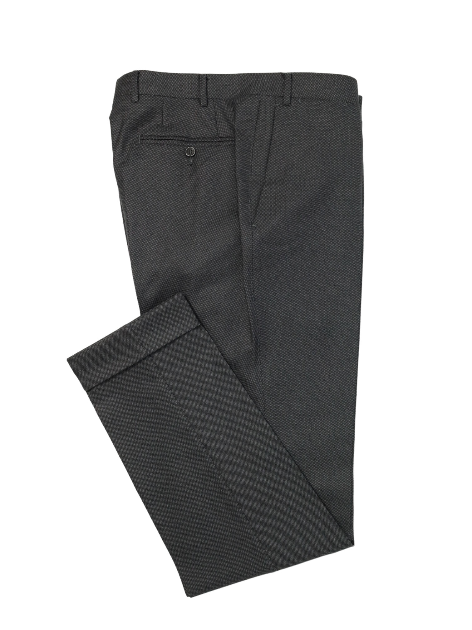 Canali 3-Piece Grey Super 160's Birdseye Suit