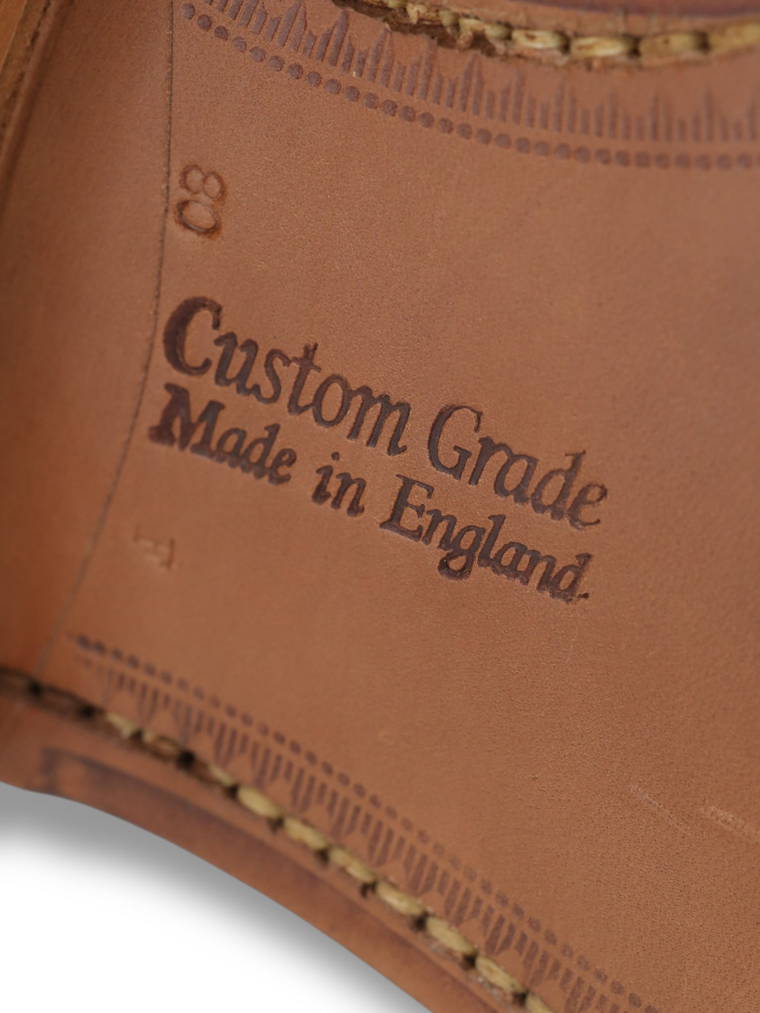 Church's Cognac Brown Grafton Brogue Derby Lace-ups