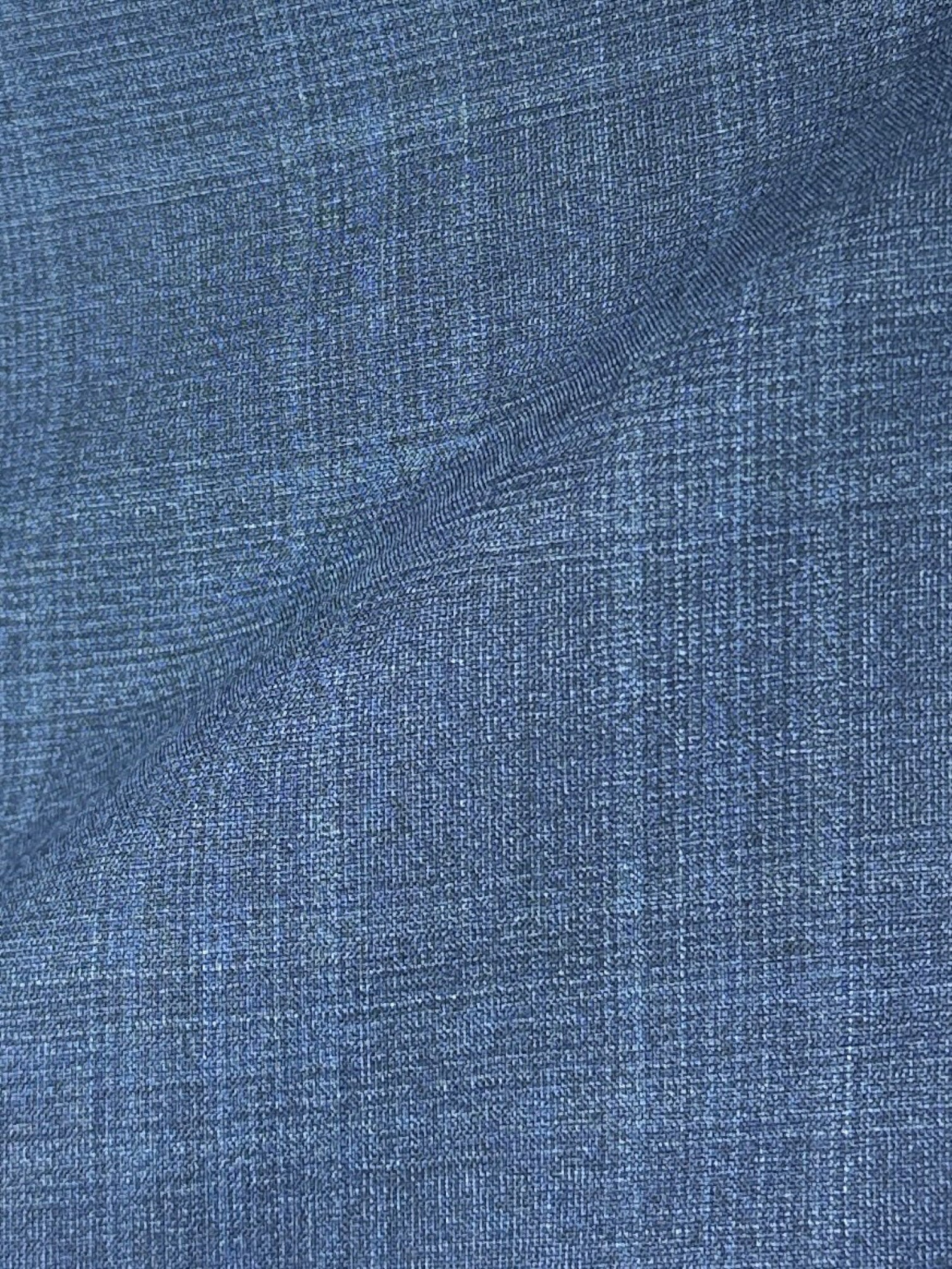 Cesare Attolini blauw Glenplaid Super 150-pak