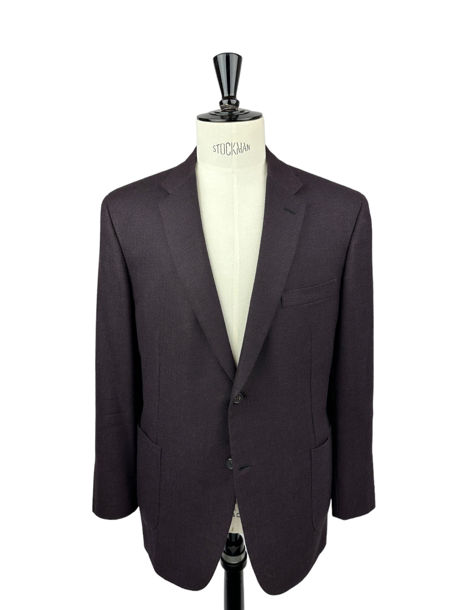 Brioni Burgundy Cashmere Ravello Jacket
