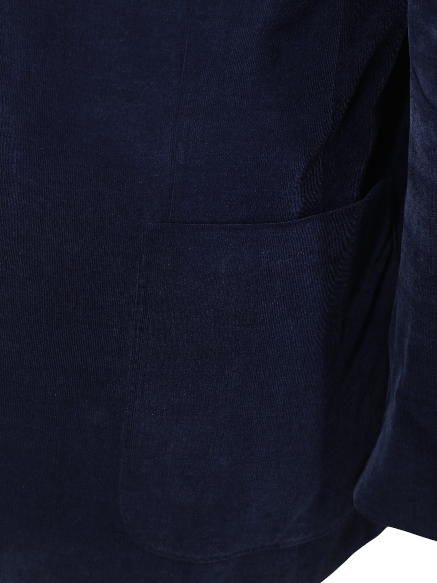 Ermenegildo Zegna Dark Blue Cotton, Cashmere-Stretch "Cashco Comfort" Mila Jacket