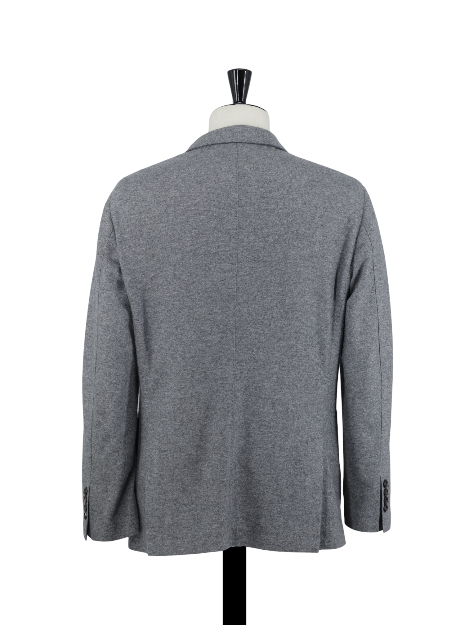 Brunello Cucinelli Grey Unconstructed Plushy-Cashmere Jacket