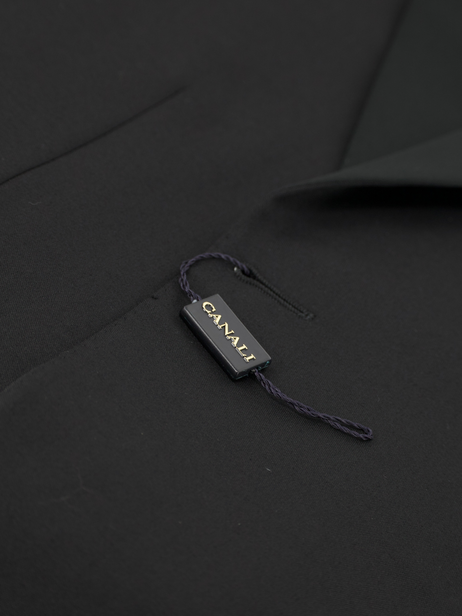 Canali Black Fine-Wool Classic Tuxedo
