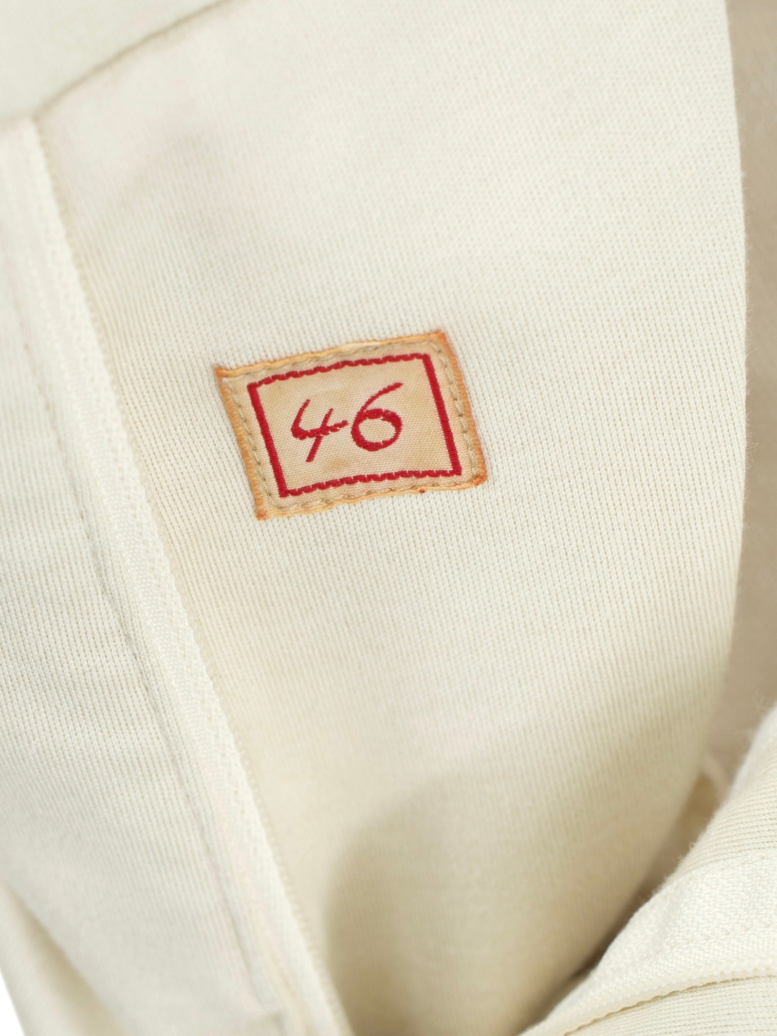 Marco Pescarolo Ecru Silk & Cotton Jersey-Knitted Trousers