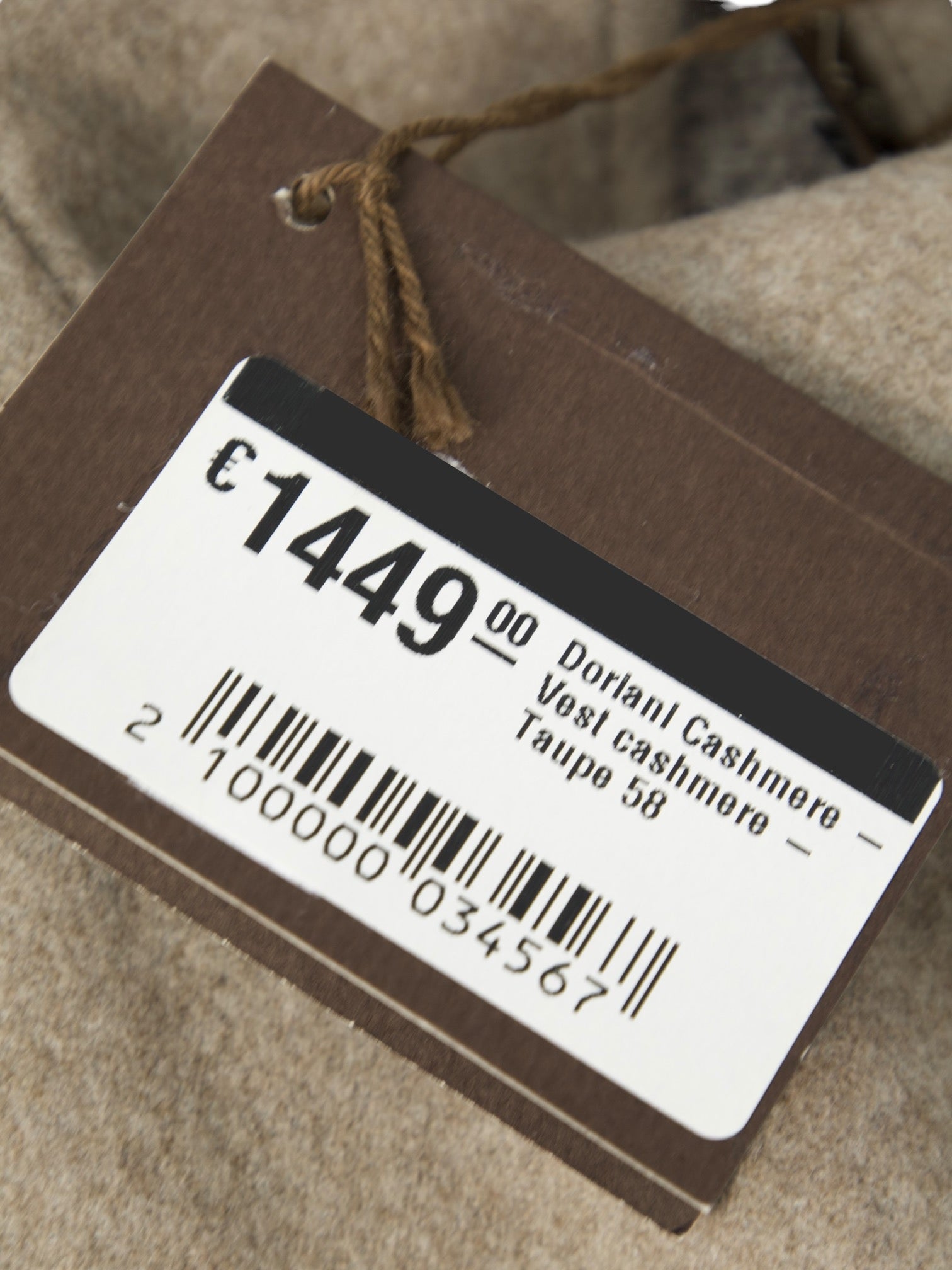 Doriani Cashmere Light Brown Cashmere Knitwear