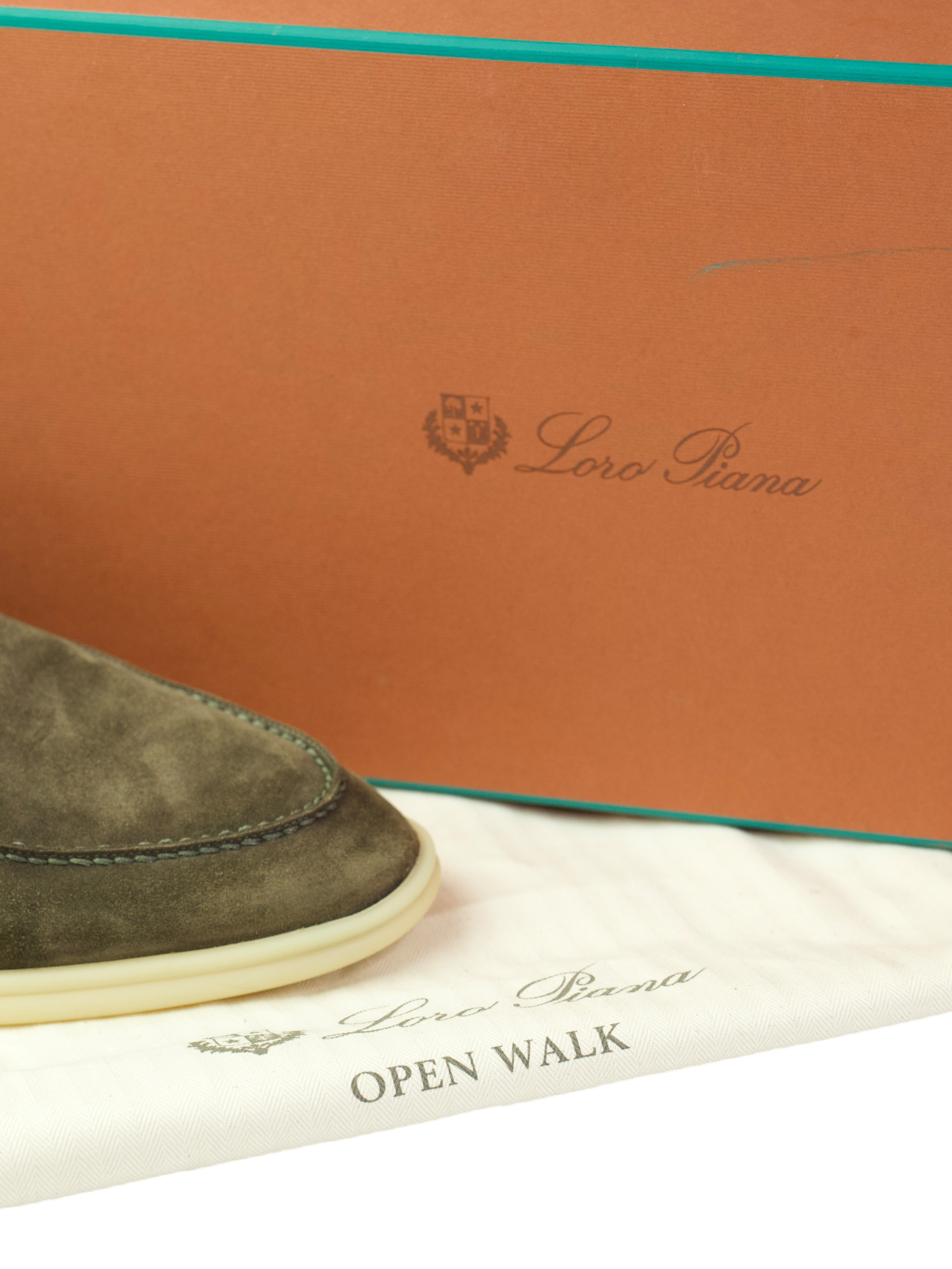 Loro Piana Warm Grey Suede Open Walk Ankle Boots