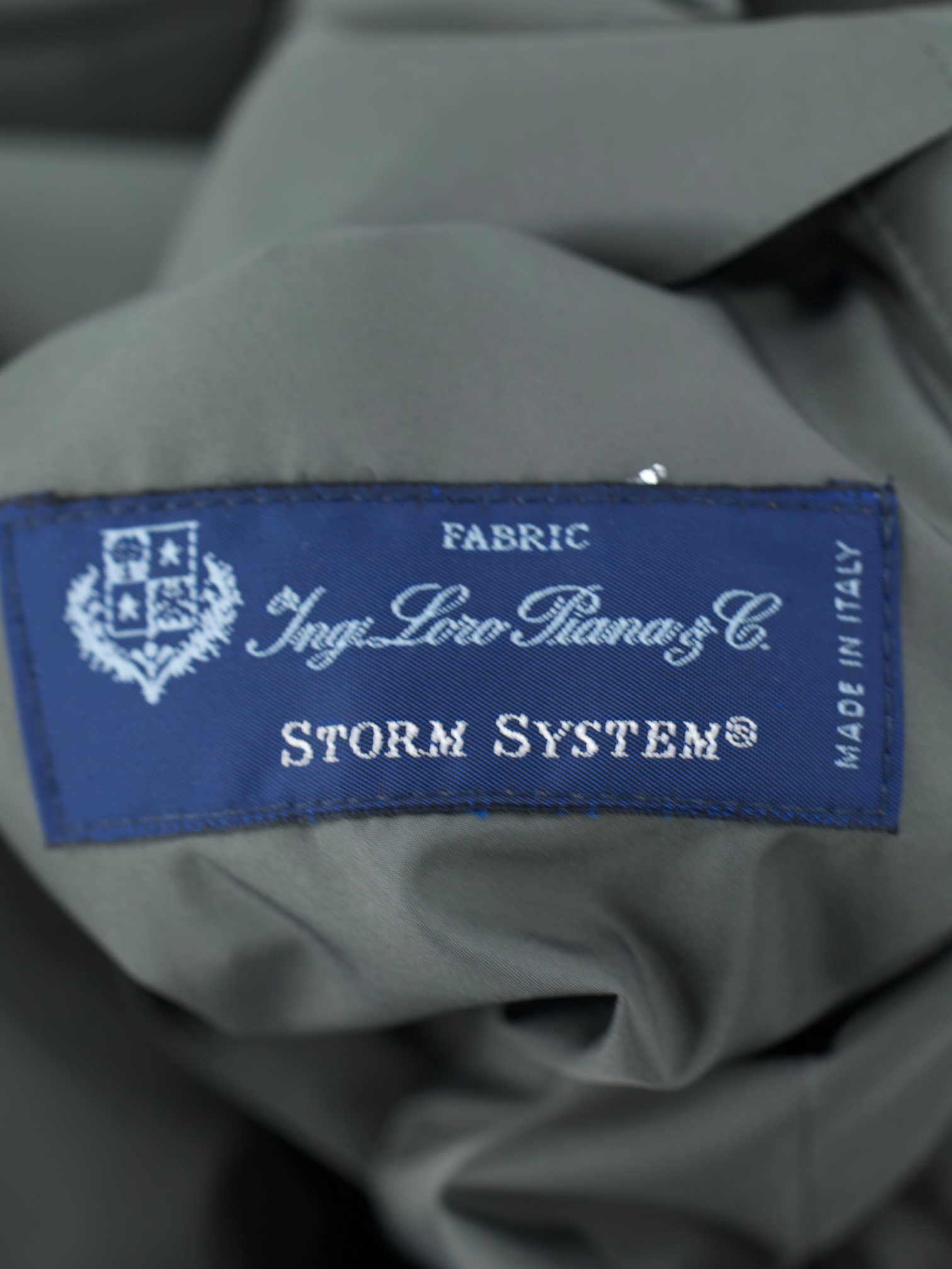 Kired Sage Grey & Green Reversibe Cashmere & Stormsystem® Carcoat