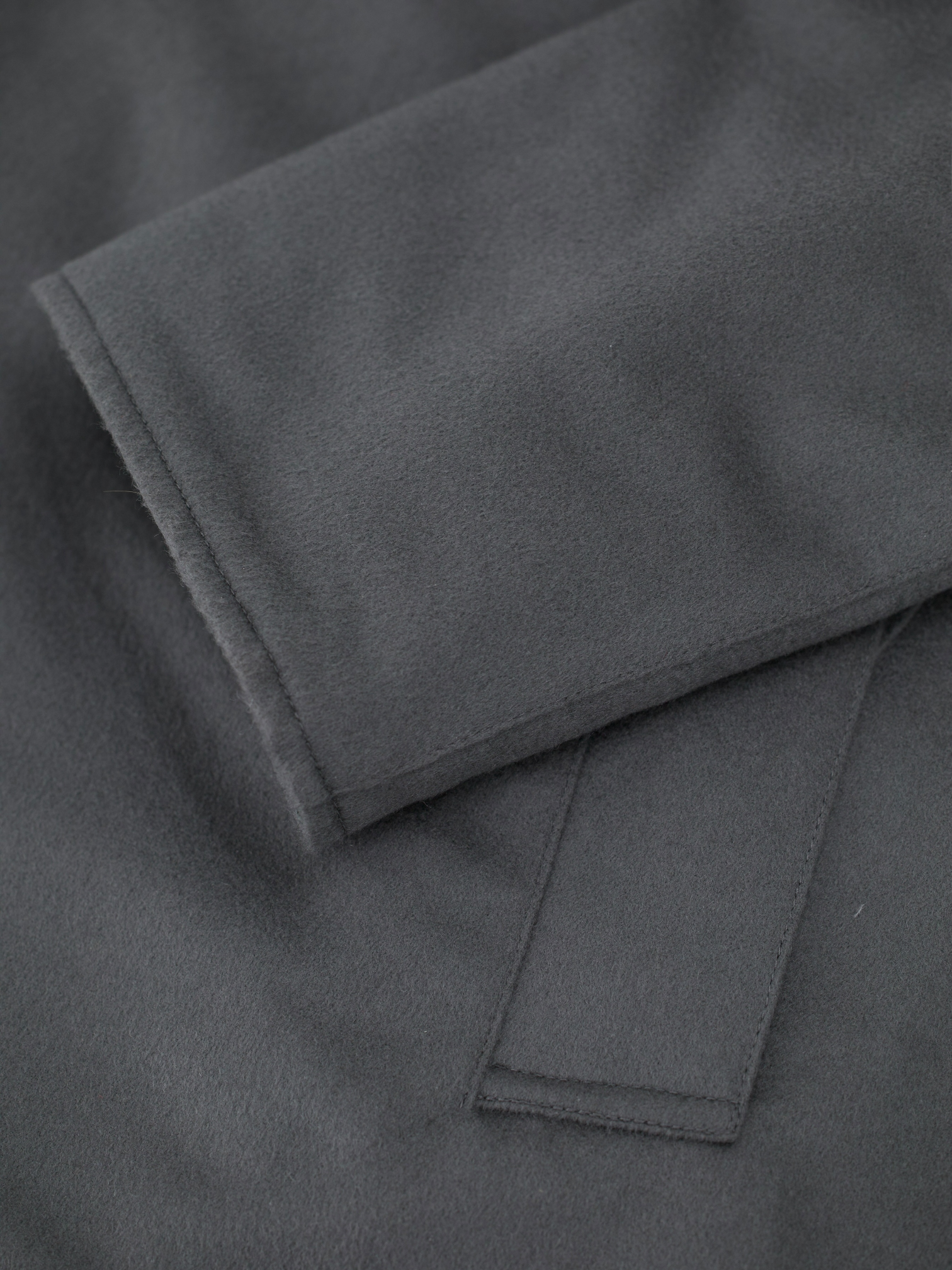 Kired Sage Grey & Green Reversibe Cashmere & Stormsystem® Carcoat