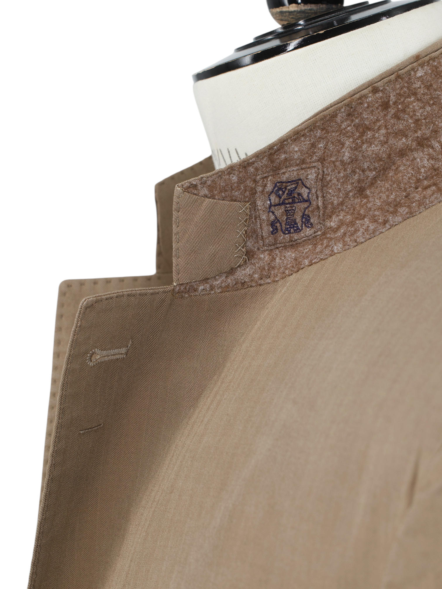 Brunello Cucinelli Brown Lightweight-Cotton Twill Summer Jacket