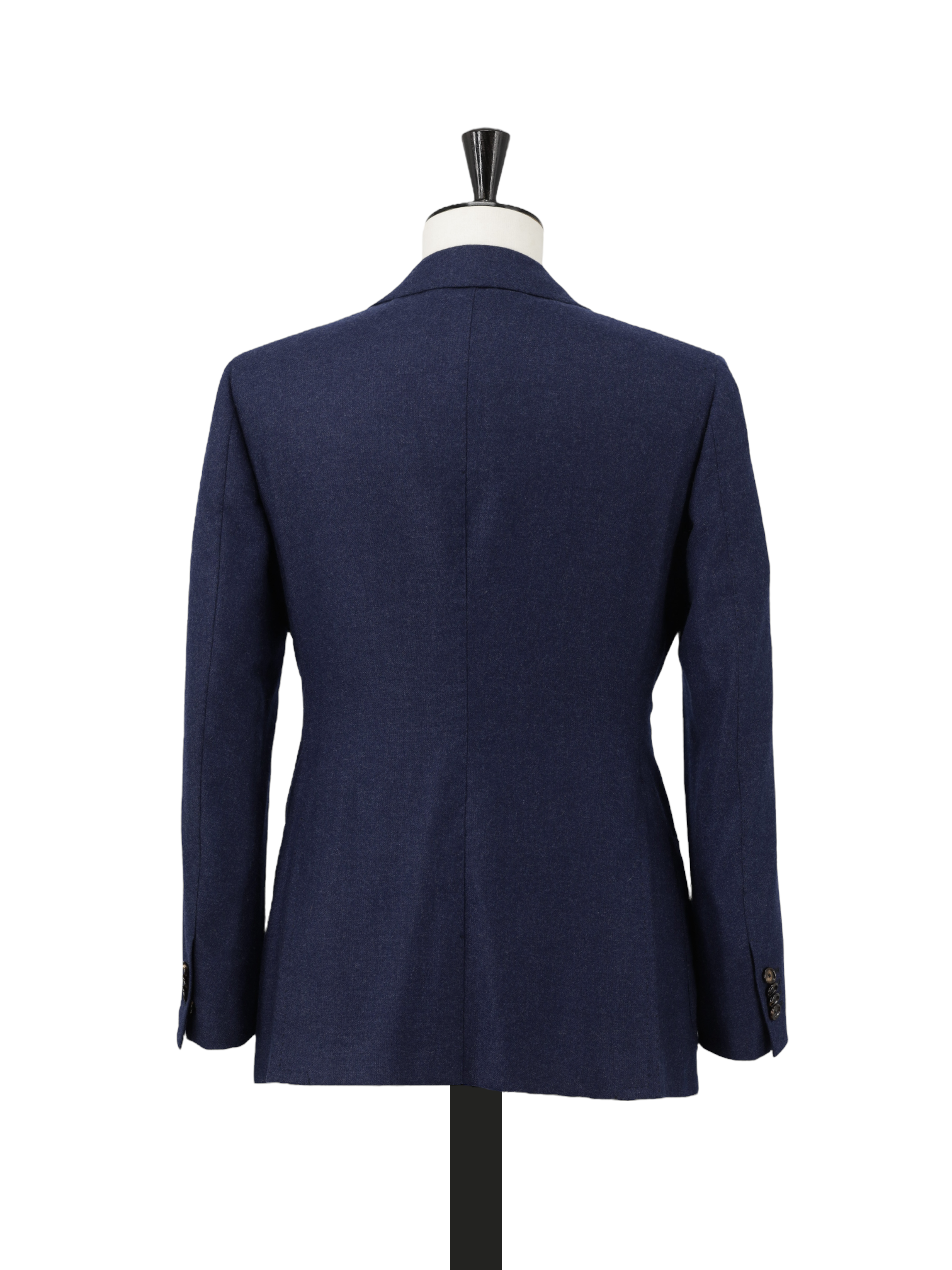 Cesare Attolini Dark Blue Pure Cashmere Pinpoint Jacket