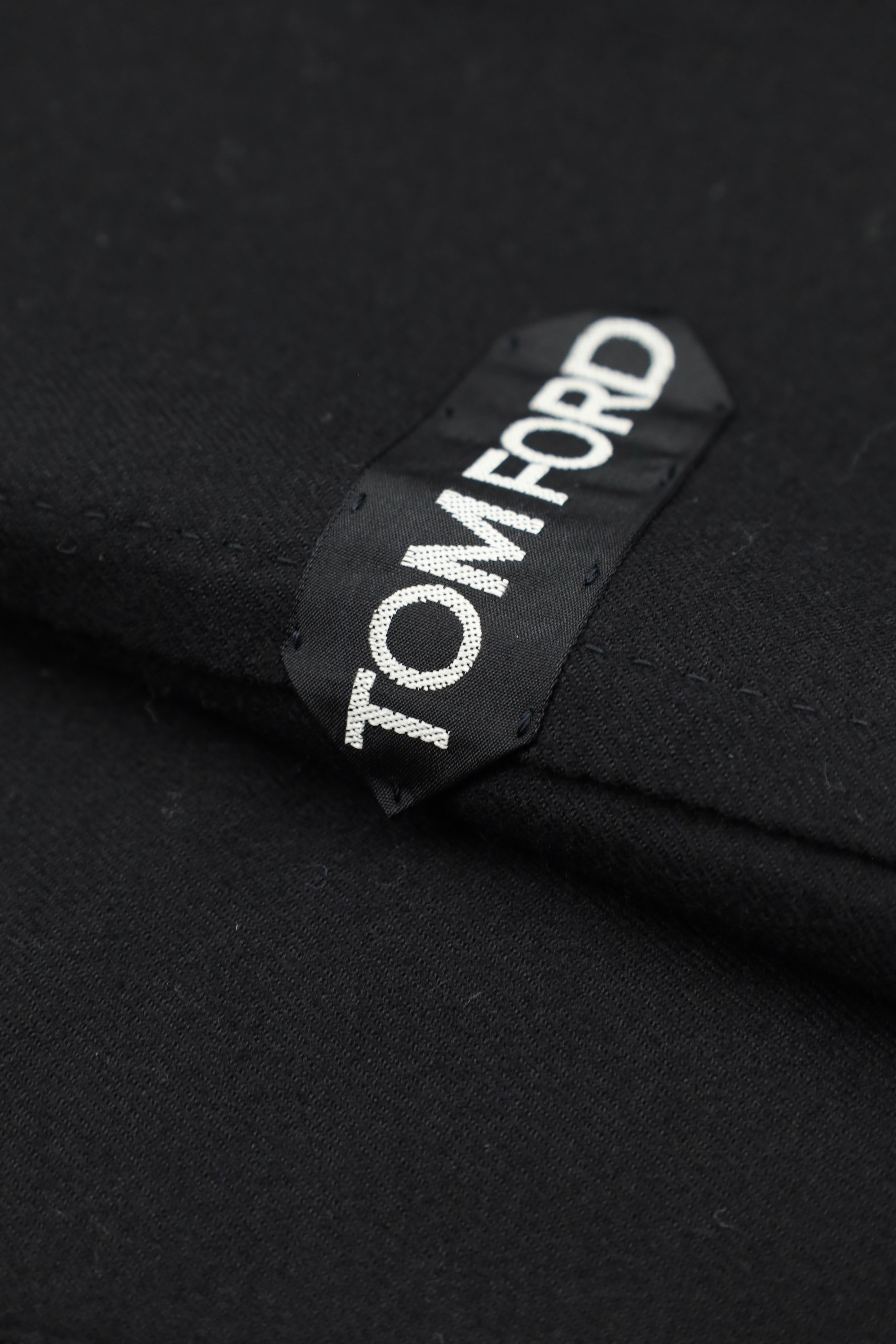 Tom Ford Black Wool Jersey Jacket