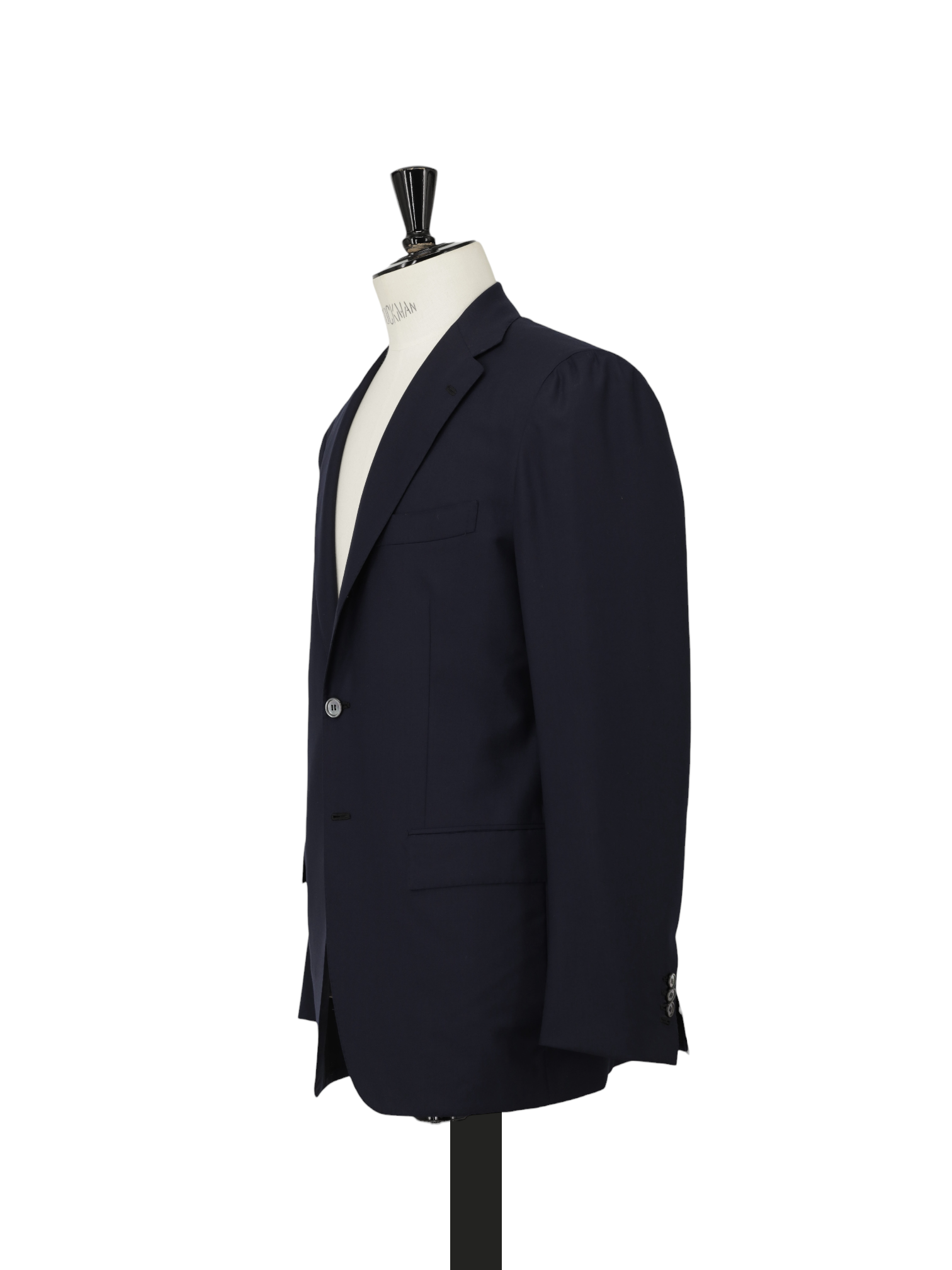 Kiton Navy "Diamante Blue" Wool Plain Suit