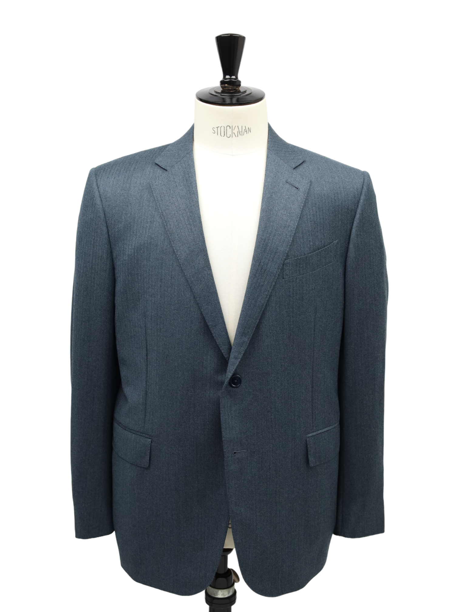 Ermenegildo Zegna Sage-Grey Mila Herringbone Suit