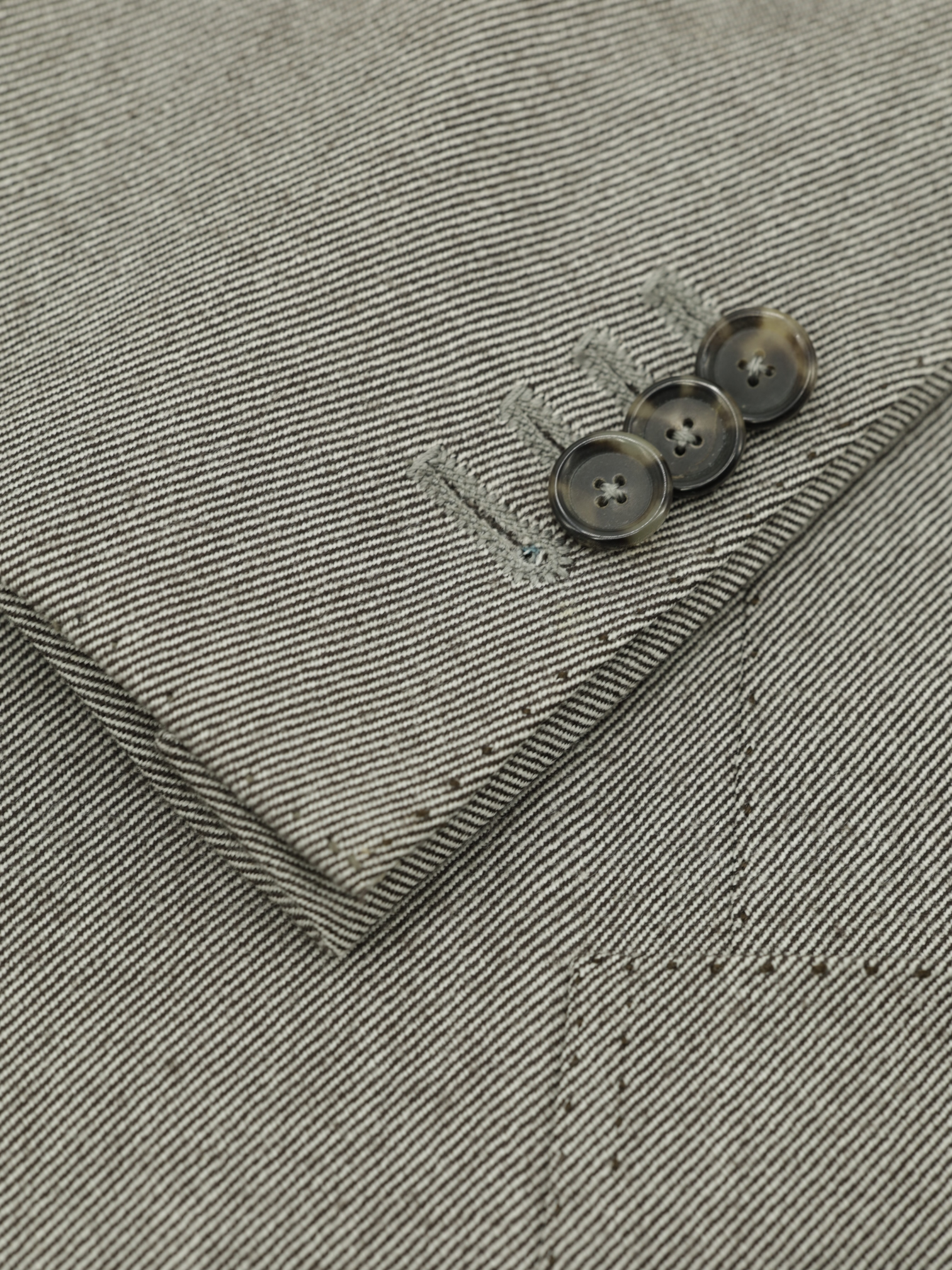 Cesare Attolini Taupe Super 140's Twill Jacket