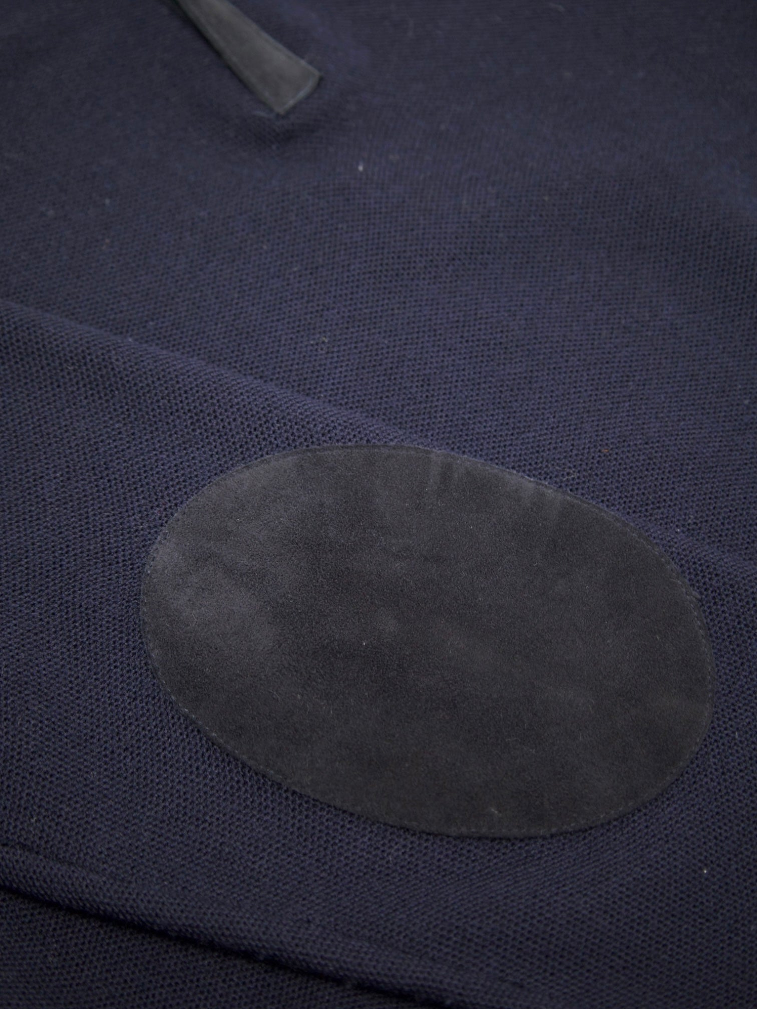 Canali Navy Cashmere Woollen Zip-Up Fisherman's Knitwear