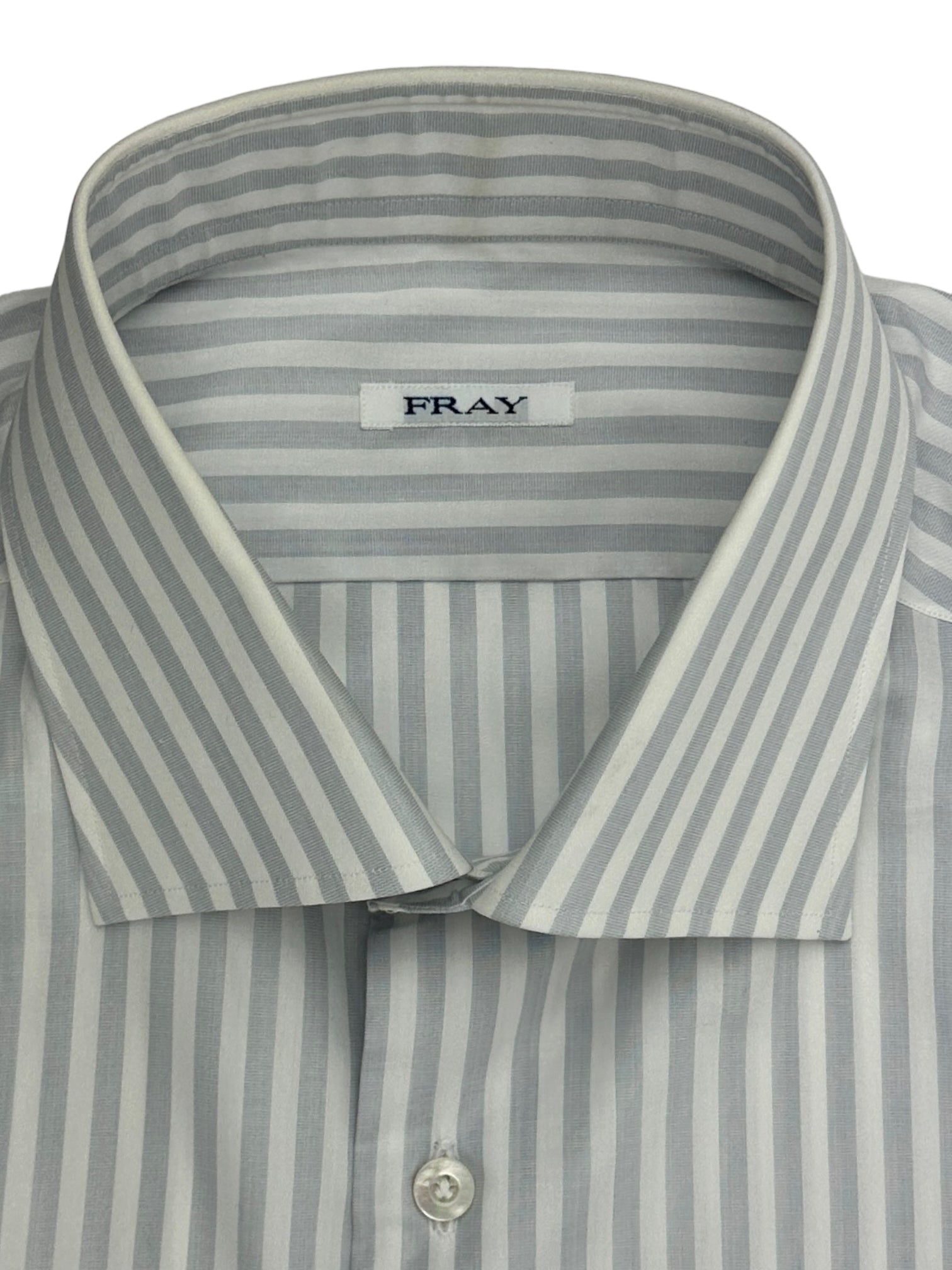 Fray Light Grey Bengal Stripe Shirt