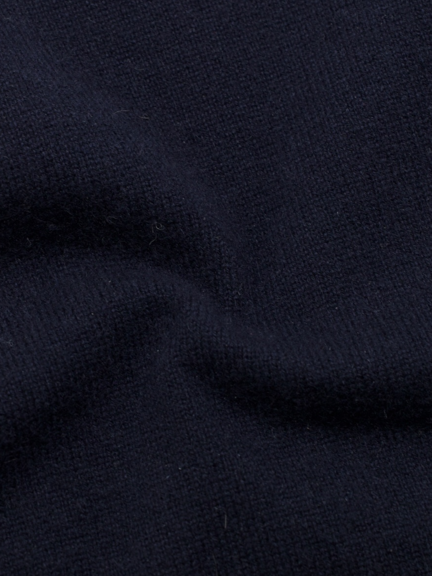 Loro Piana Navy Baby-Cashmere Roundneck Sweater
